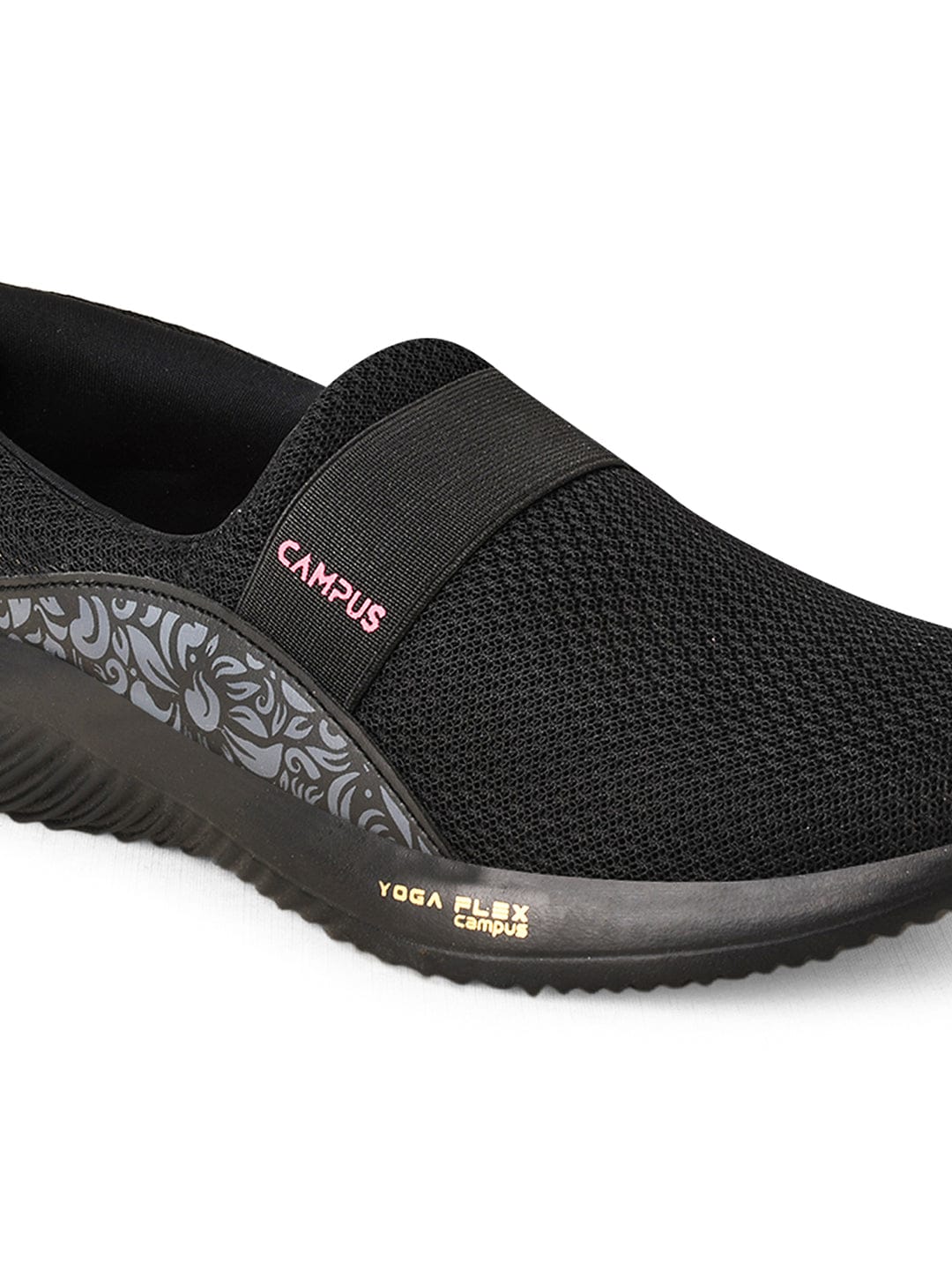 CAMP ELOY Black Women's Slip-ons