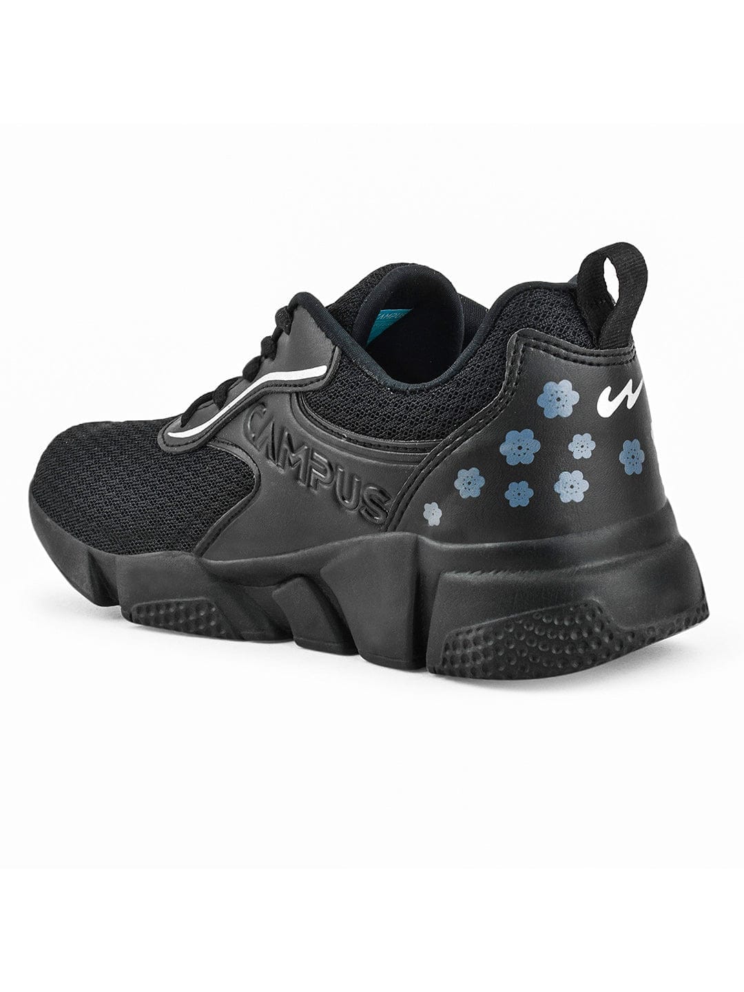 CAMP FLOR Black Women's Sneakers