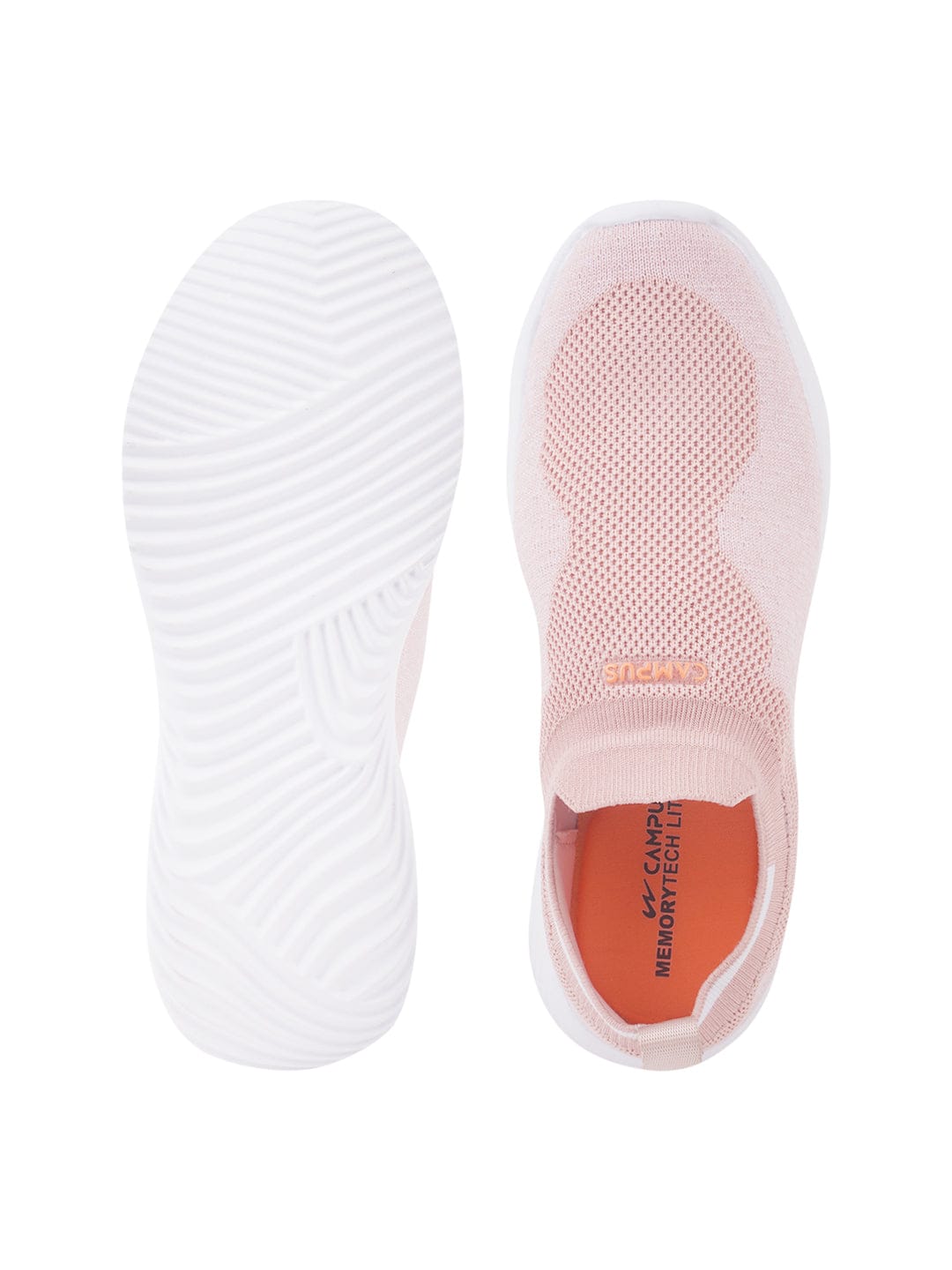 CAMP CALLIE Pink Women's Slip-ons