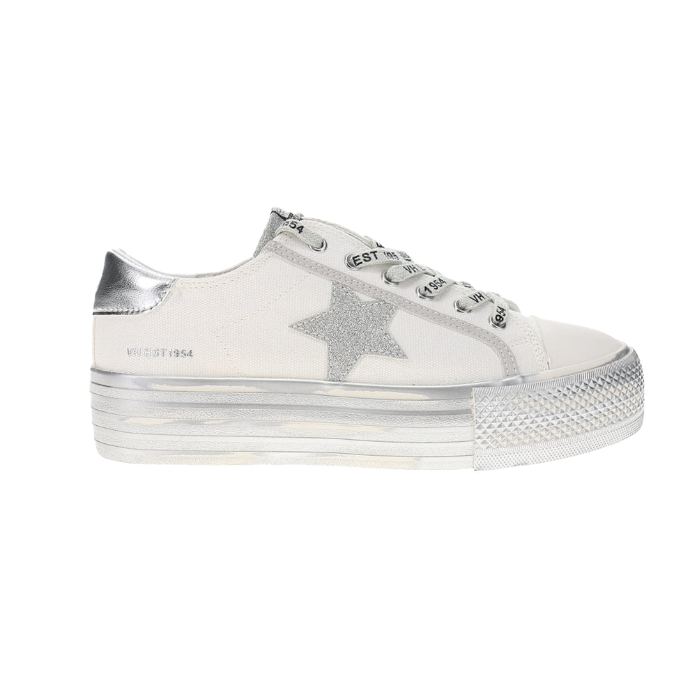 Amaze Metallic Lace Up Sneakers