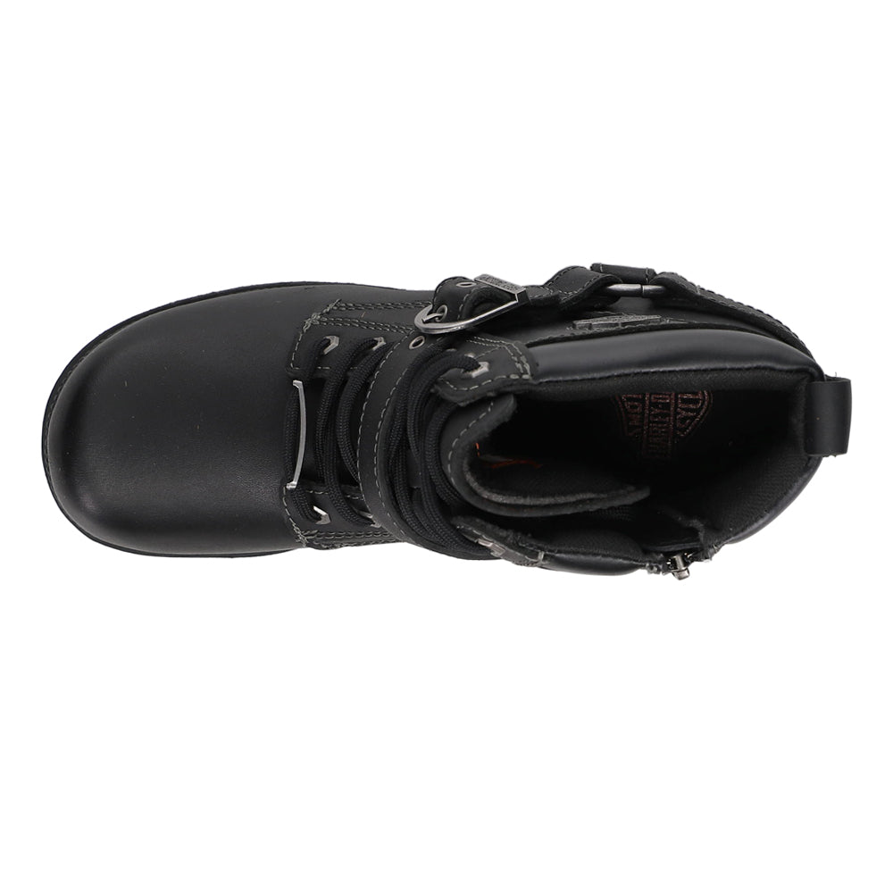 Tegan Round Toe Motorcycle Boots