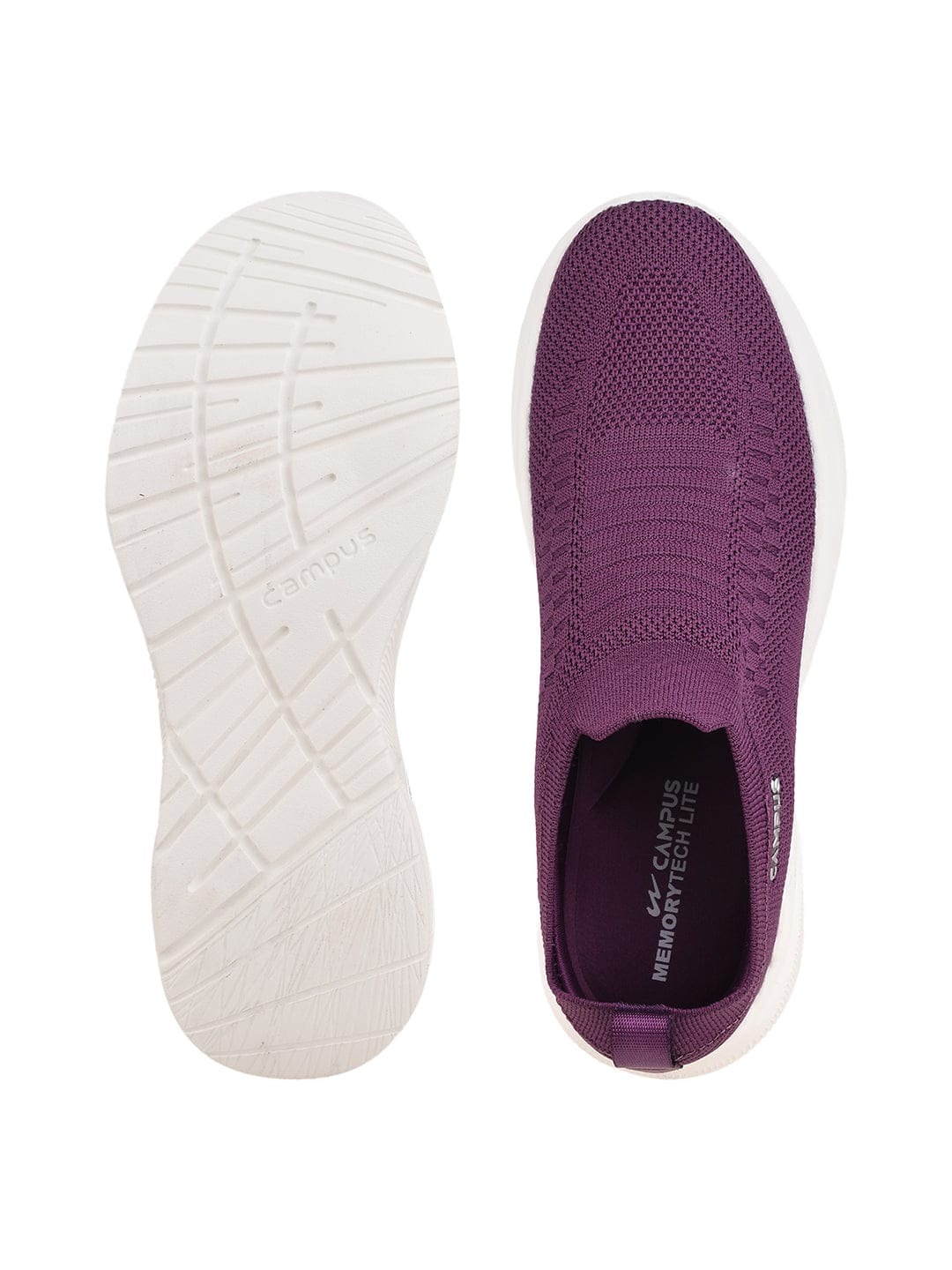 JENNY Purple Women's Slip-ons