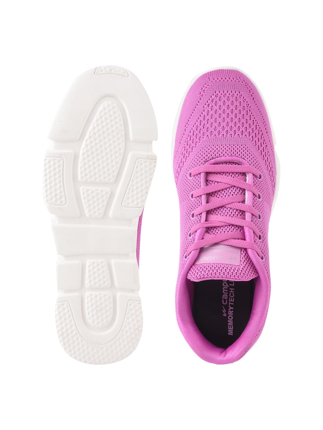 CAMP-BLING Pink Women's Walking Shoes