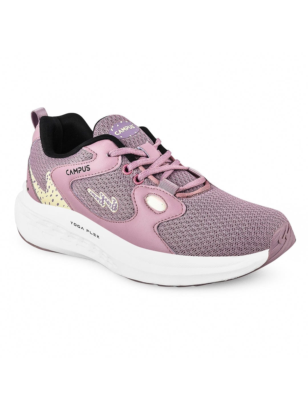 CAMP-GLITTER Mauve Women's Sneakers