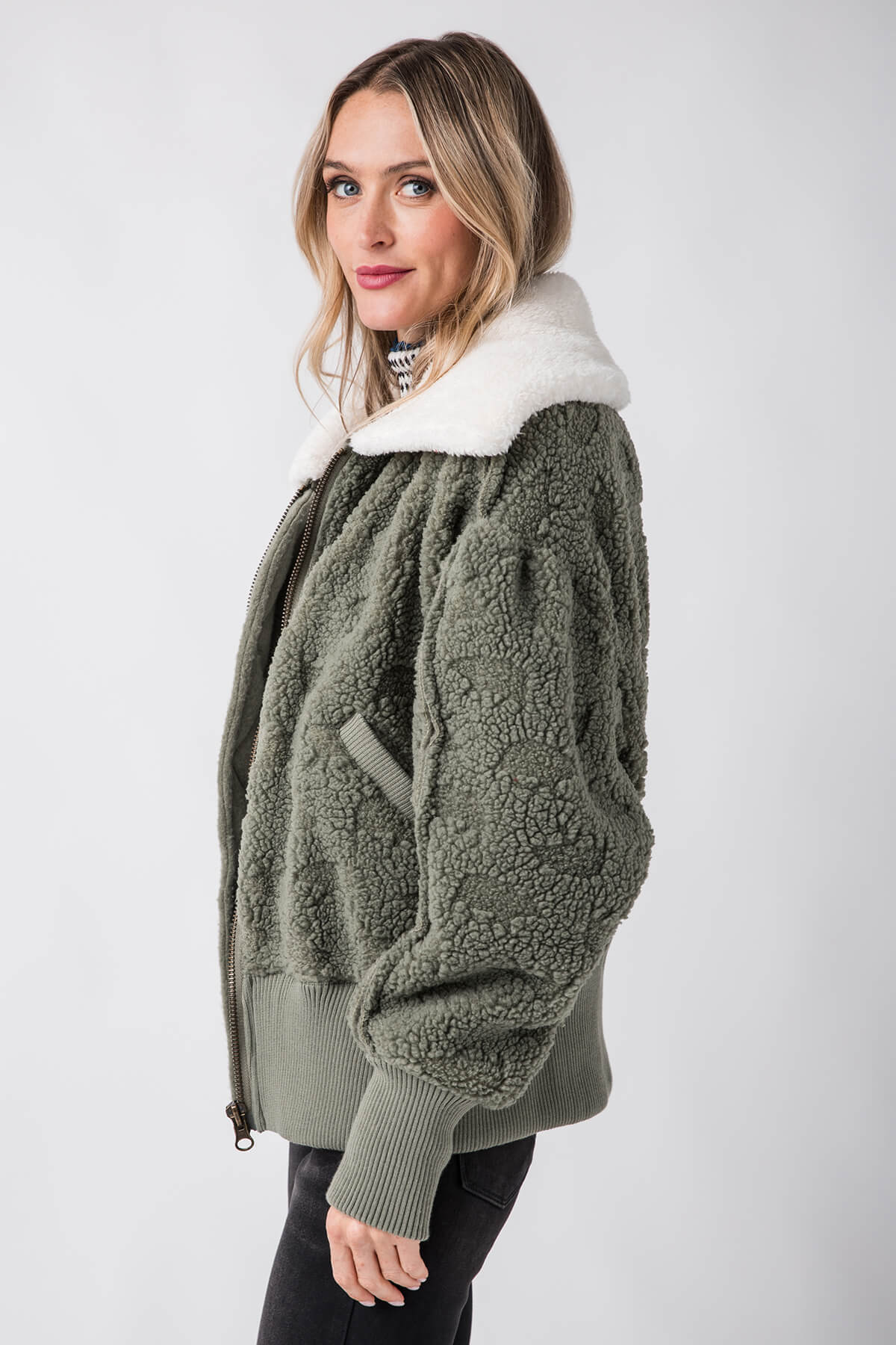 Free People Cozy Up Cardi