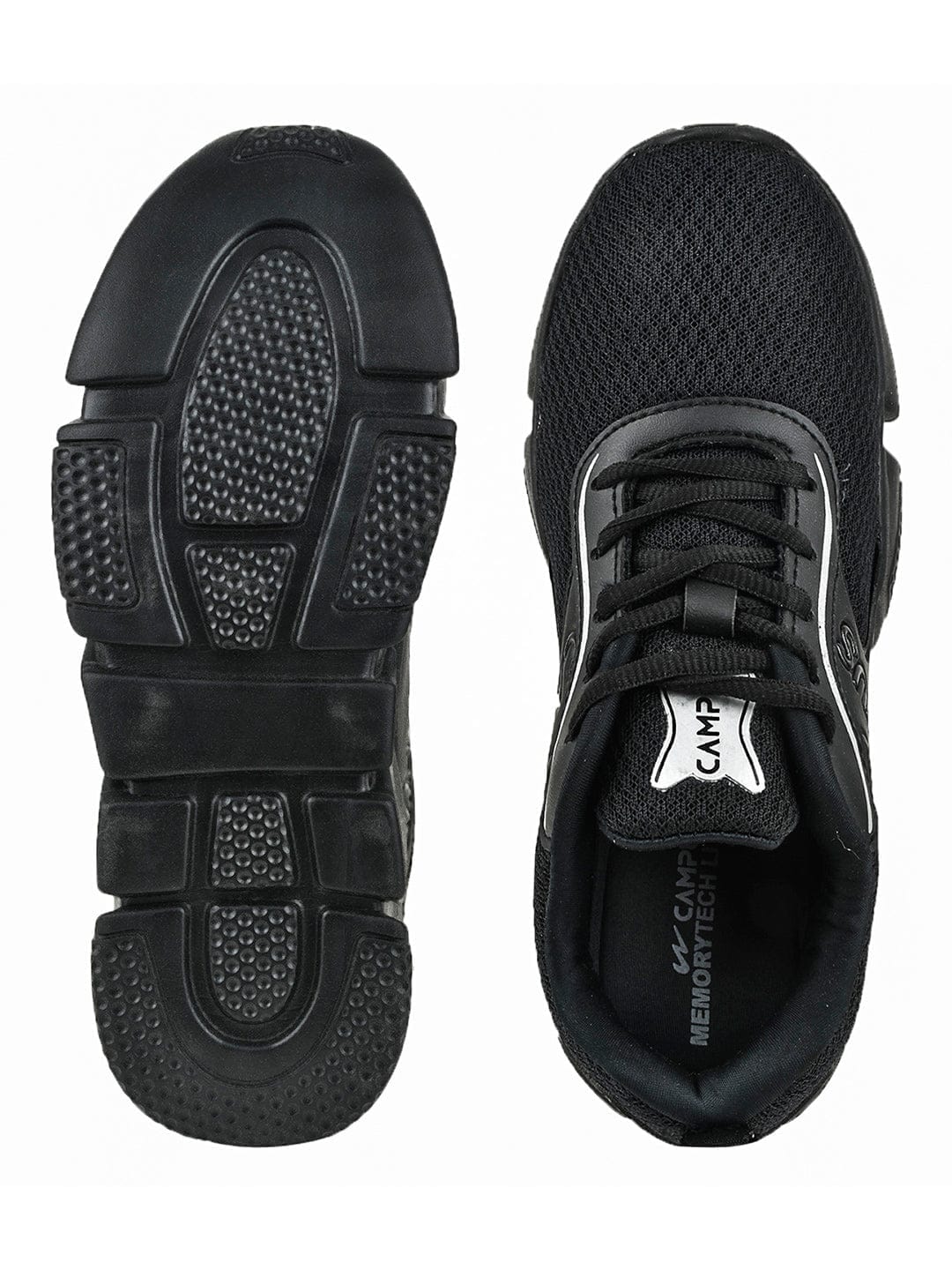 CAMP FLOR Black Women's Sneakers