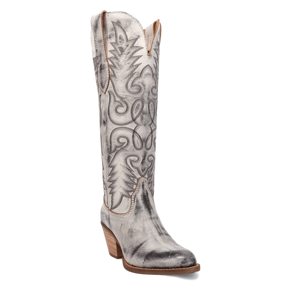 Faded Love Embroidered Round Toe Cowboy Boots