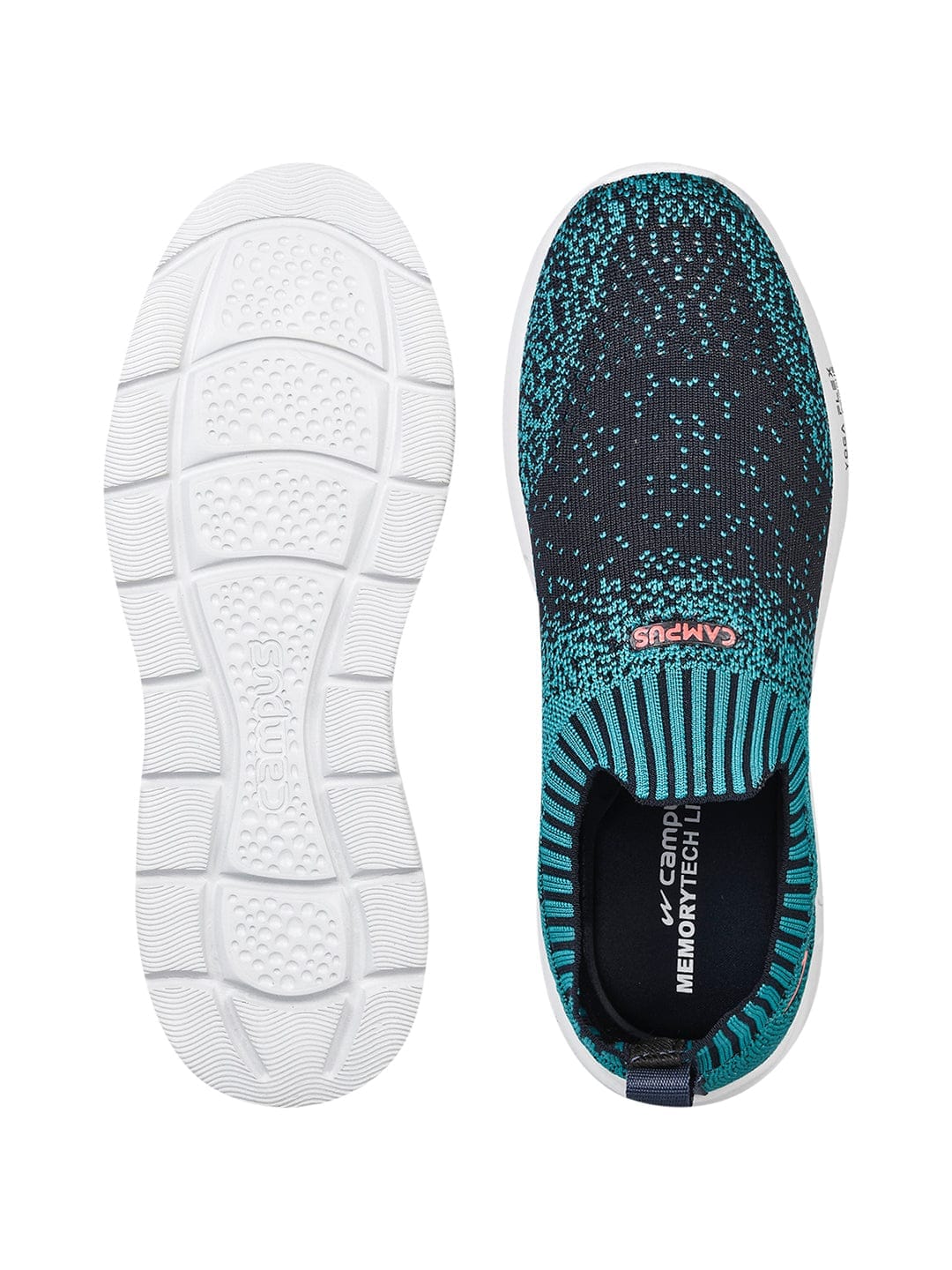 CAMP-SPINDA Navy Women's Slip-ons