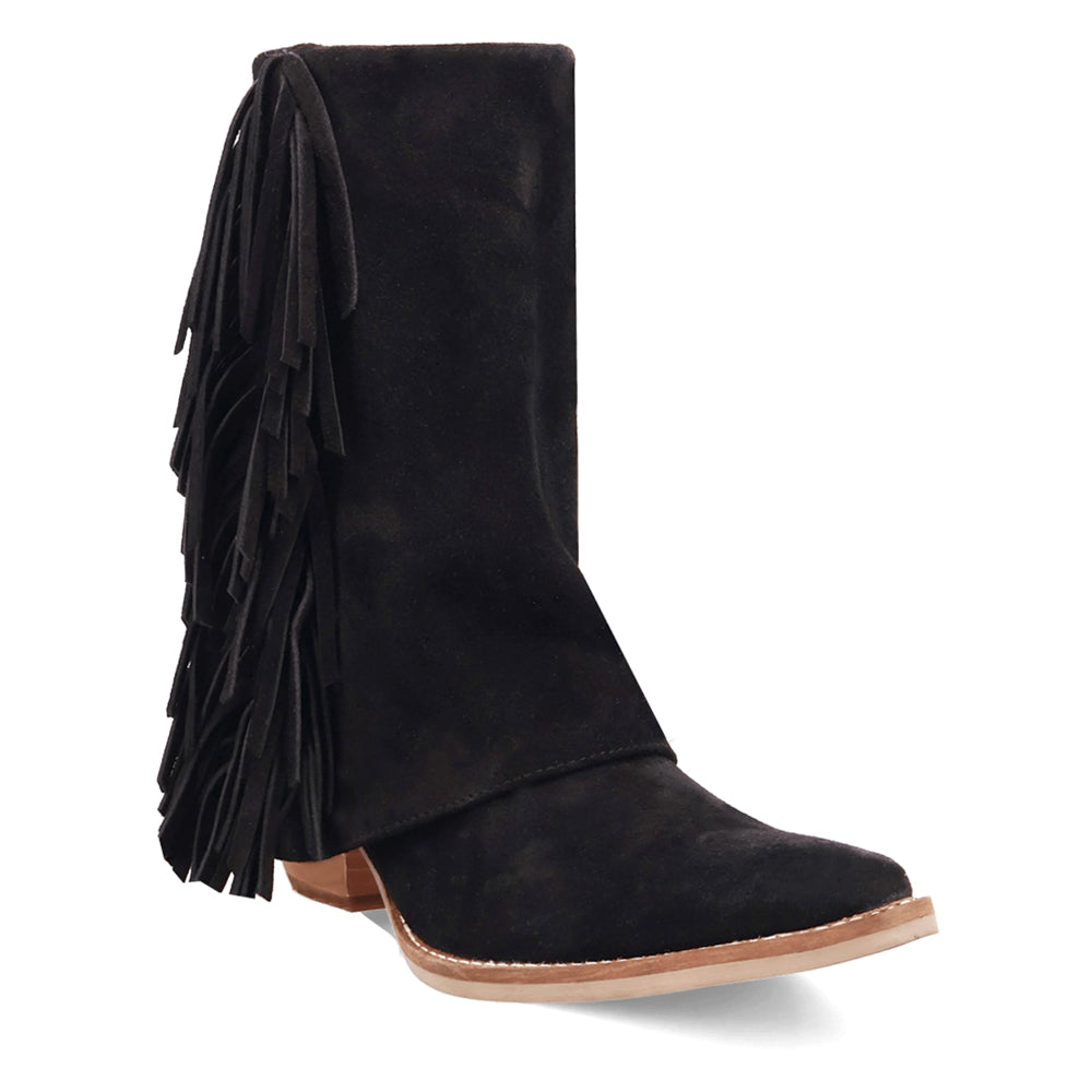 Marlie Fringe Snip Toe Cowboy Boots