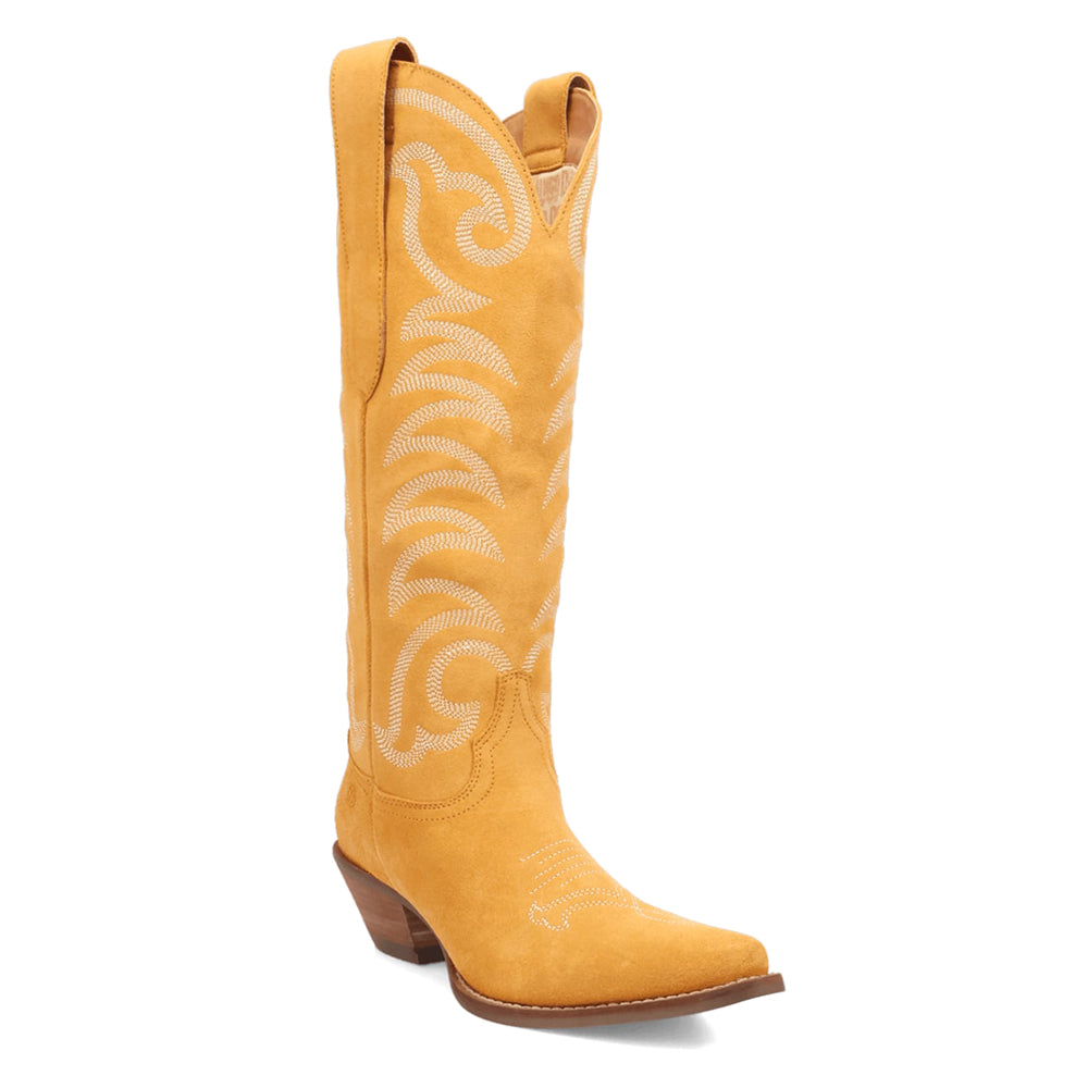 Movin' On Embroidered Snip Toe Cowboy Boots