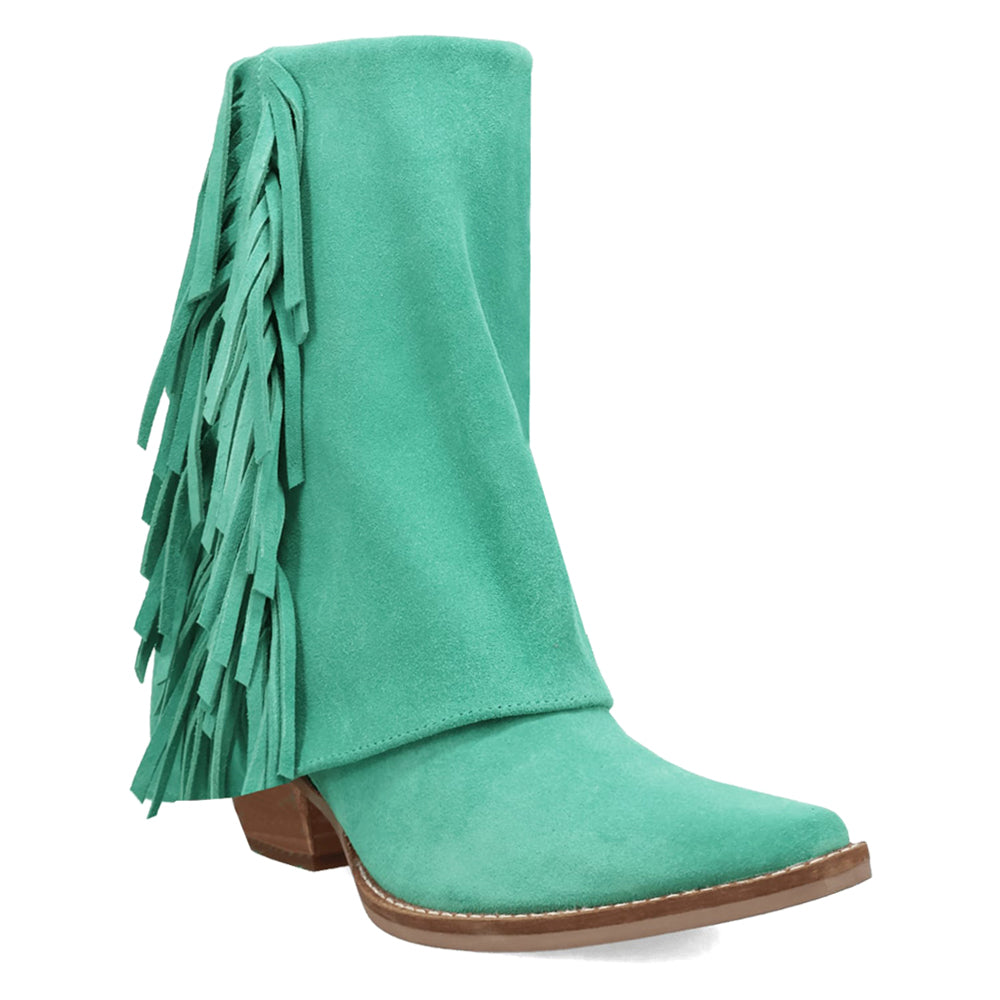 Marlie Fringe Snip Toe Cowboy Boots