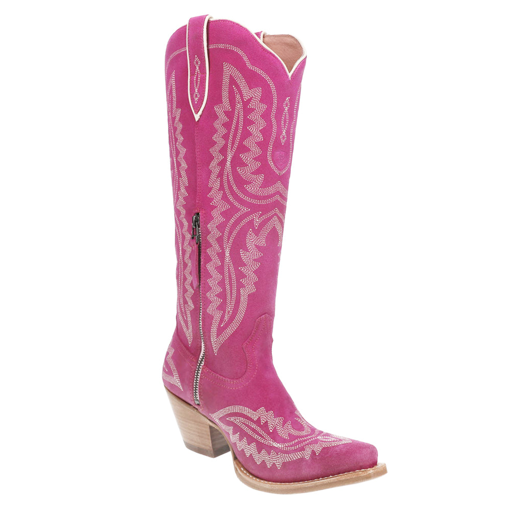 Casanova Haute Tall Embroidered Snip Toe Cowboy Boots