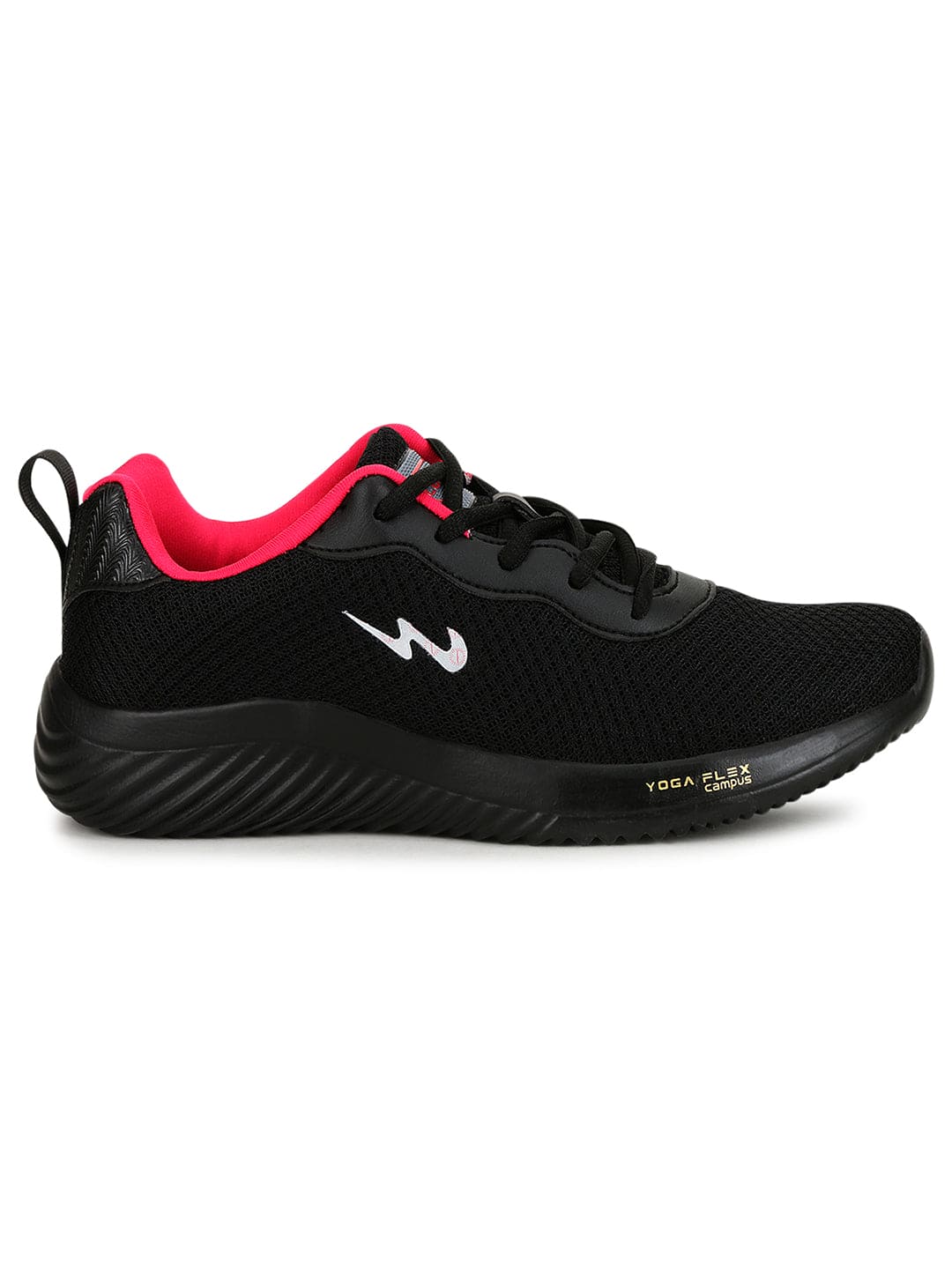 LISA N Black Women's Walking Shoes