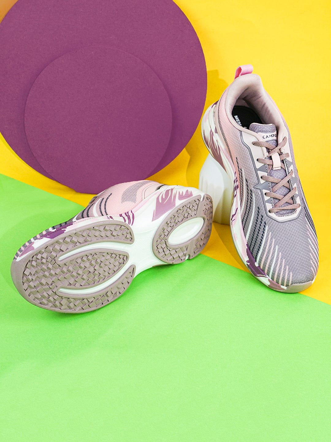 CAMP STREAK Pink Women's Running Shoes