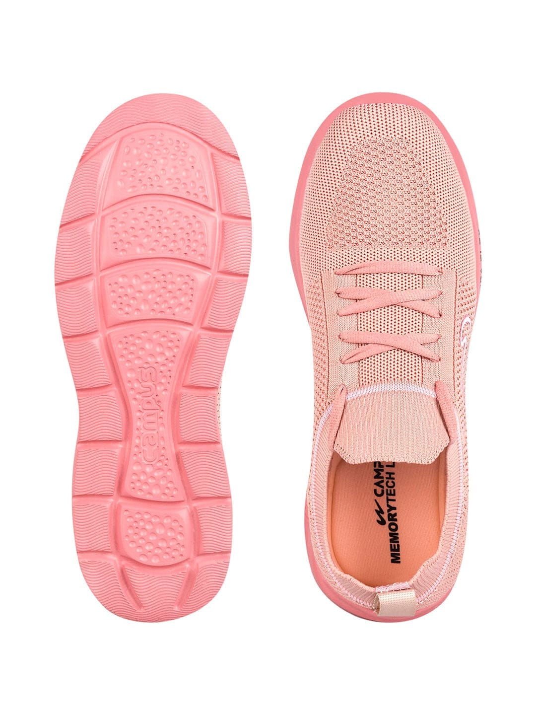 CAMP BENCY Pink Women's Walking Shoes