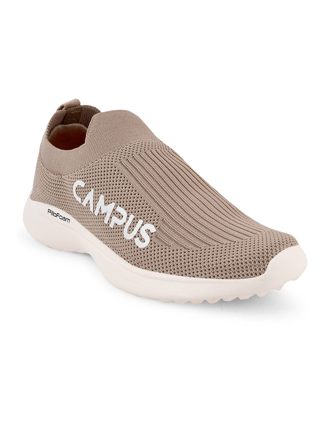 CAMP SENSE Beige Women's Slip-ons