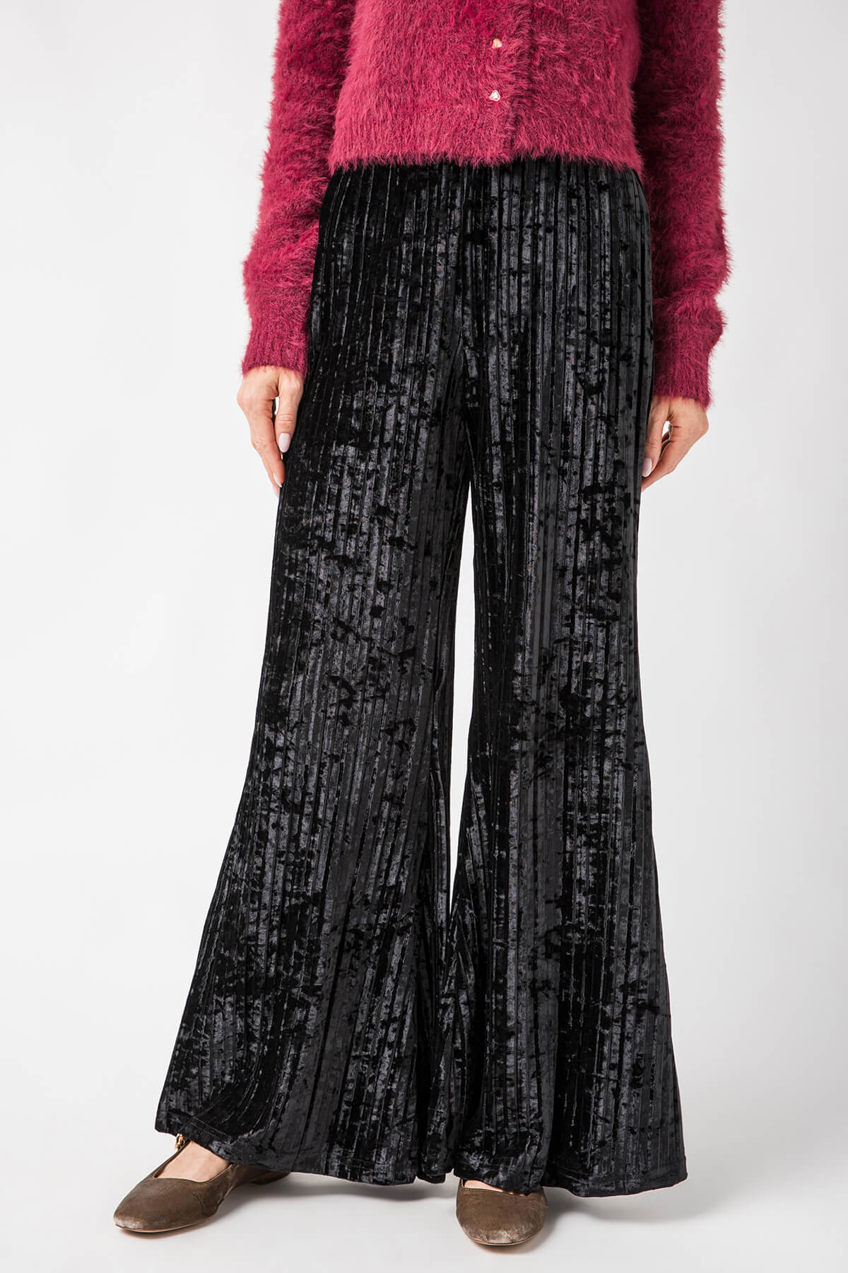 Free People Star Sign Velvet Pant