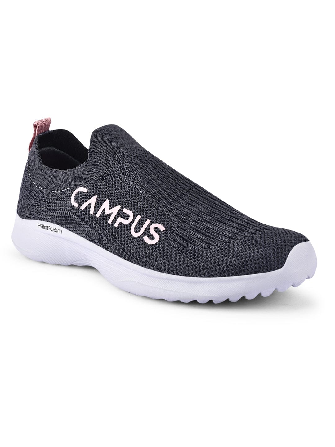 CAMP SENSE Grey Women's Slip-ons