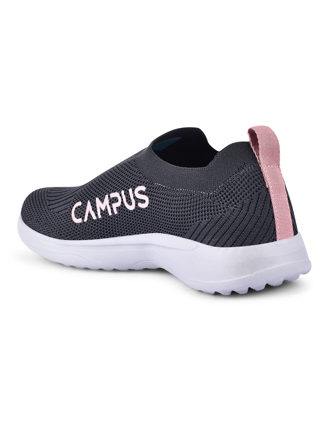 CAMP SENSE Grey Women's Slip-ons