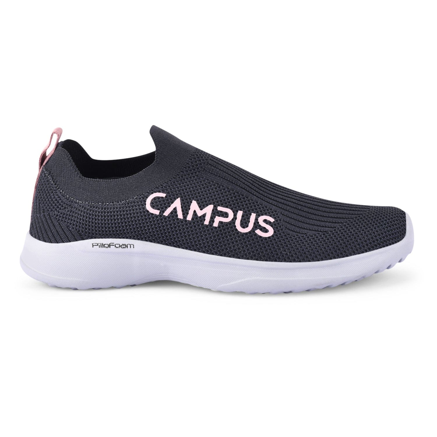 CAMP SENSE Grey Women's Slip-ons