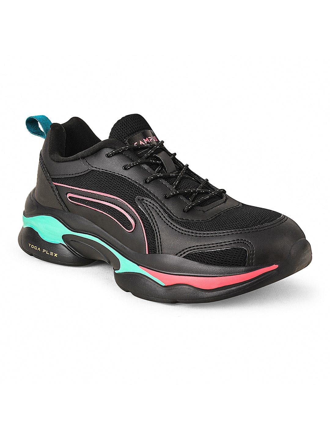 CAMP STELLA Black Women's Sneakers