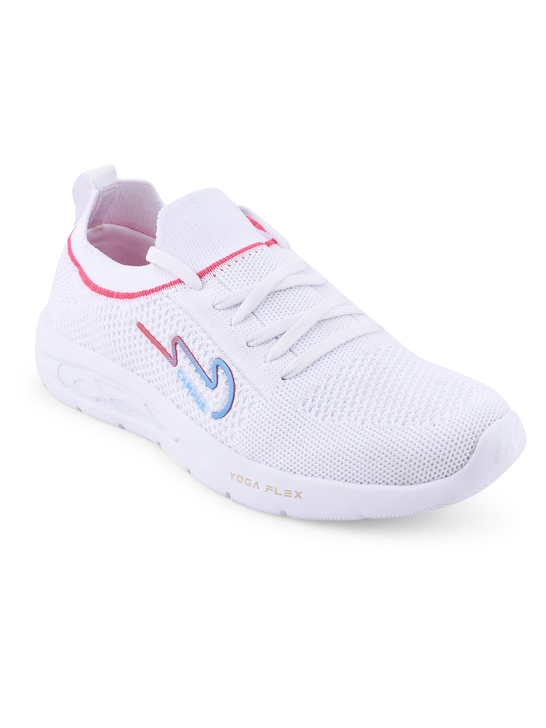 CAMP BENCY White Women's Walking Shoes