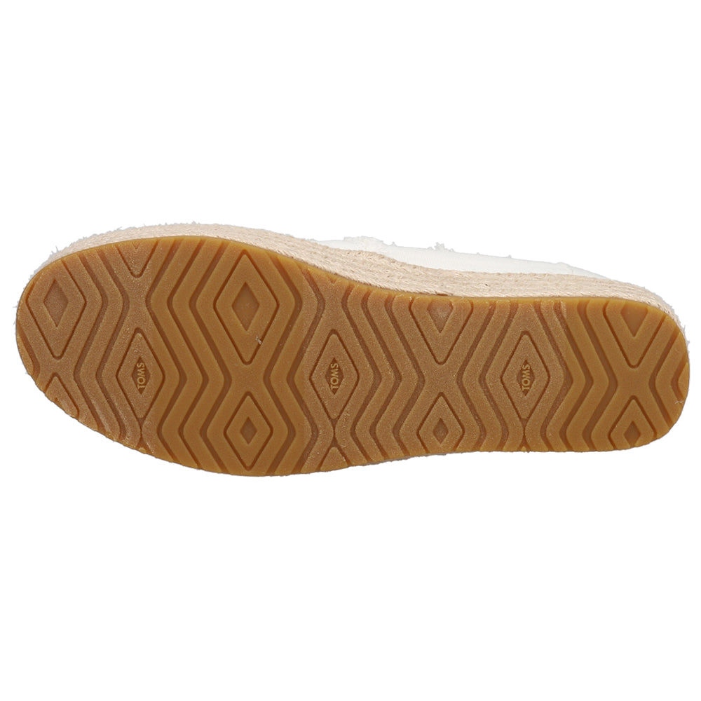 Valencia Platform Espadrille Slip On Flats