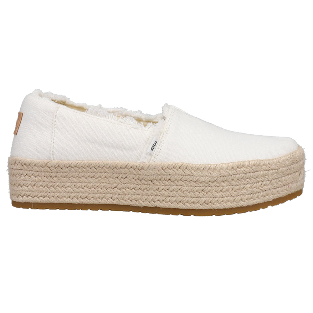 Valencia Platform Espadrille Slip On Flats