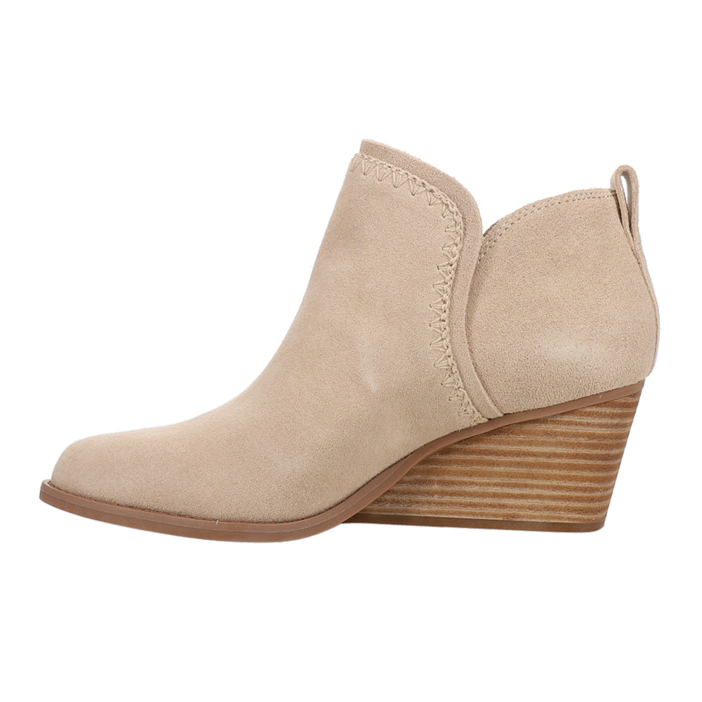 Kaia Round Toe Wedge Booties