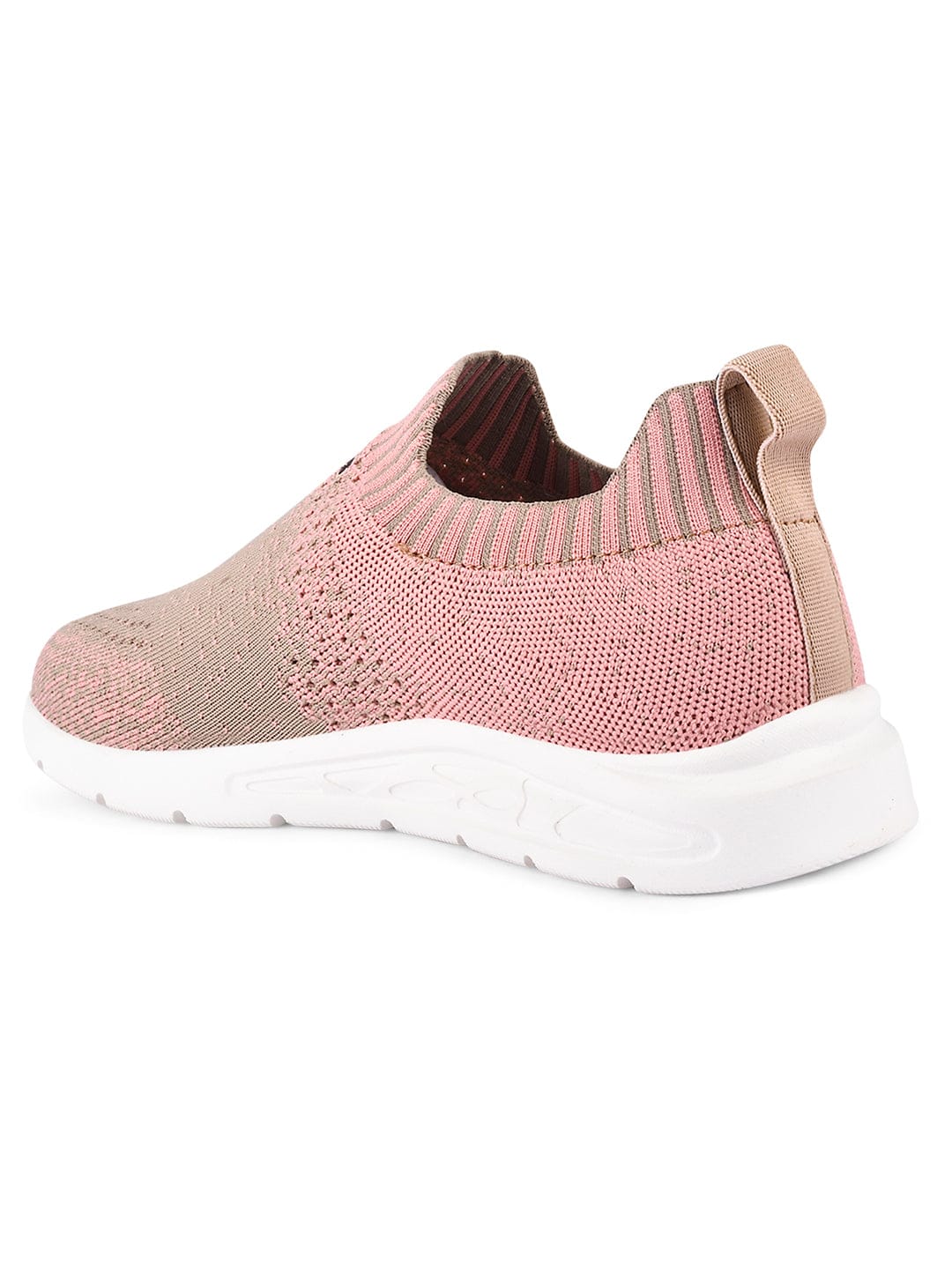 CAMP-SPINDA Beige Women's Slip-ons