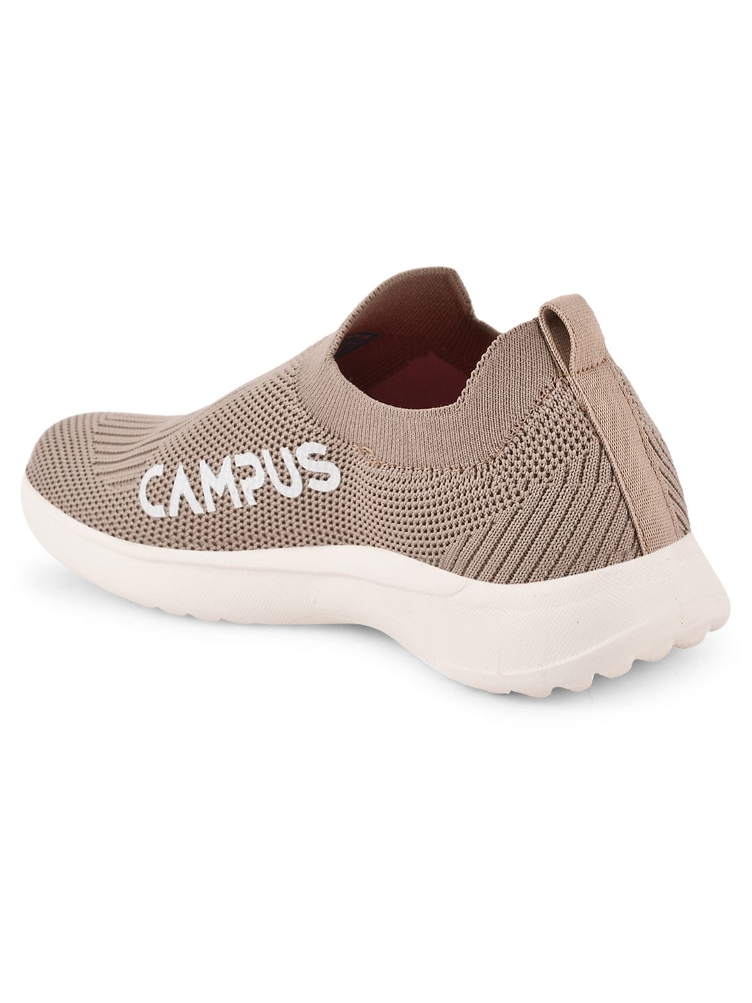 CAMP SENSE Beige Women's Slip-ons