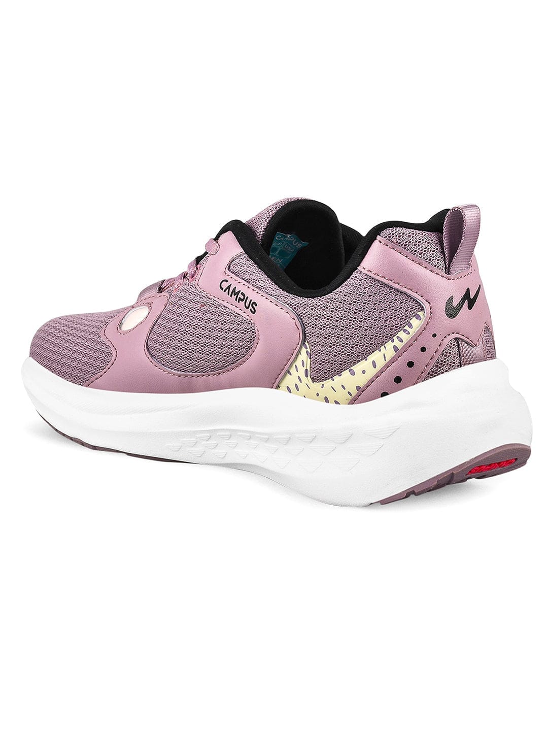 CAMP-GLITTER Mauve Women's Sneakers