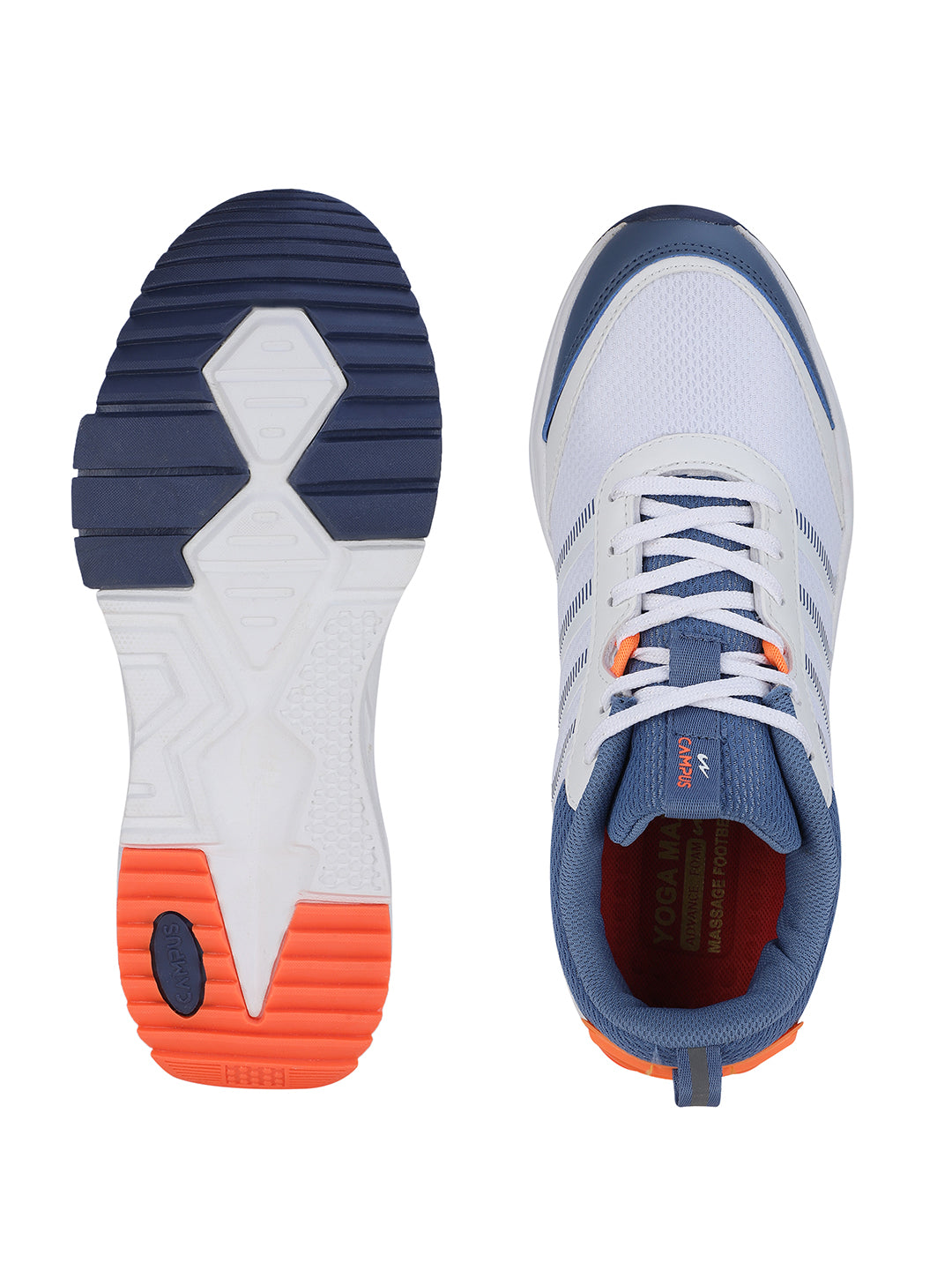 FLEX White Men's Sports Shoes