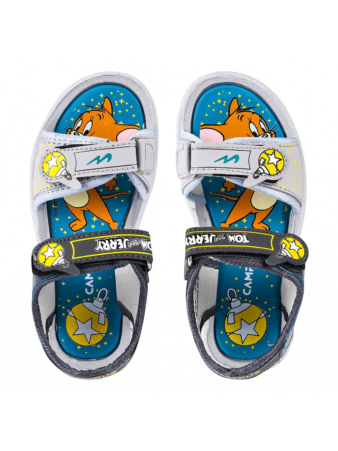 SL-519 Grey Kid's Sandals