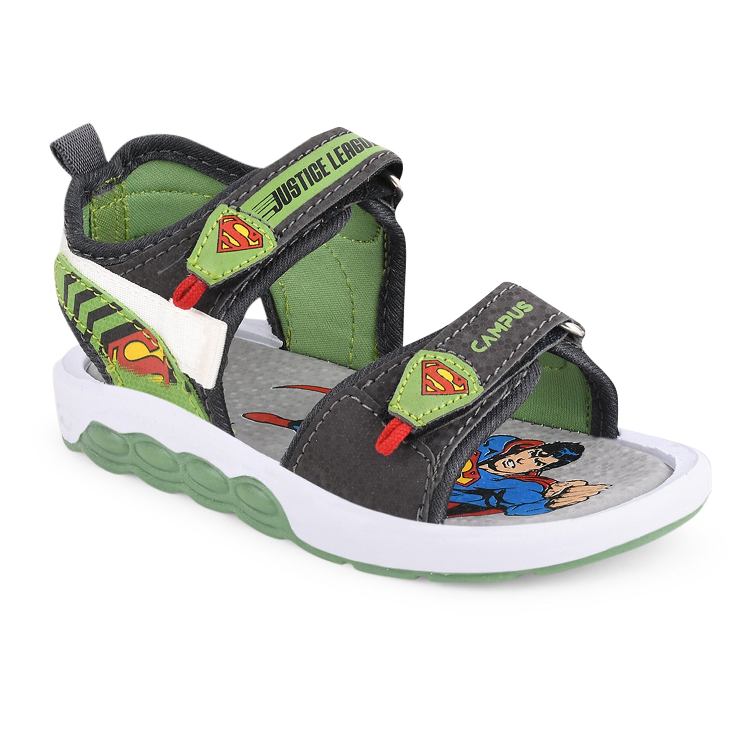 DRS-209 Grey Kid's Sandals