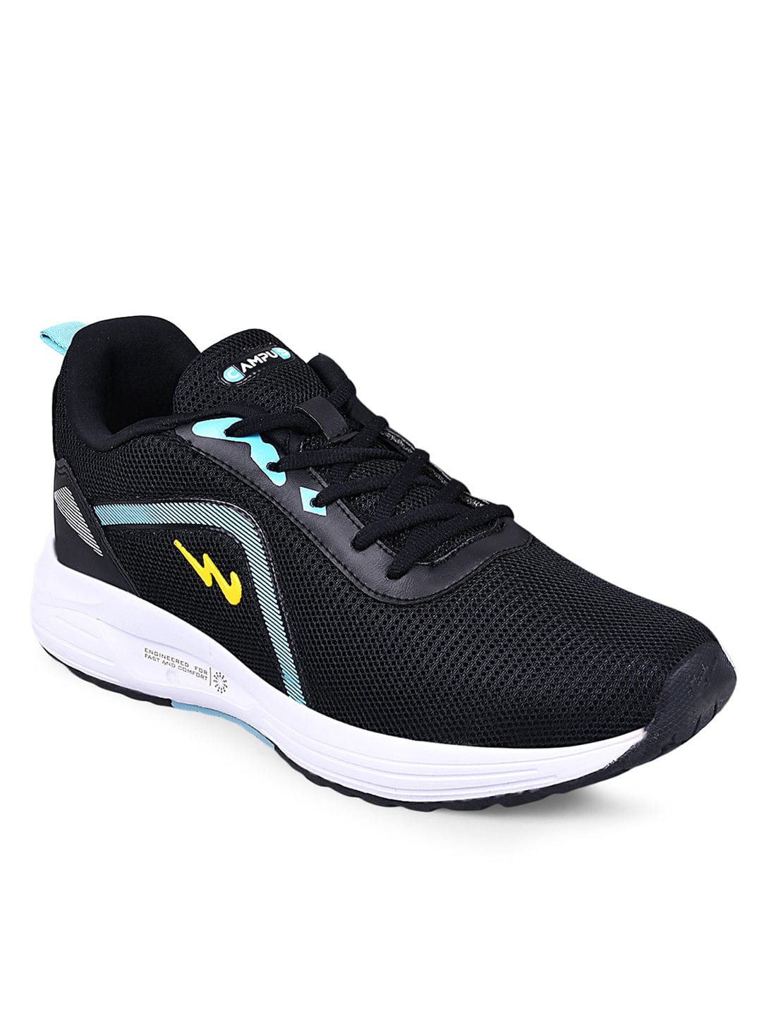 CAMP-GLACIER Black Men's Running Shoes