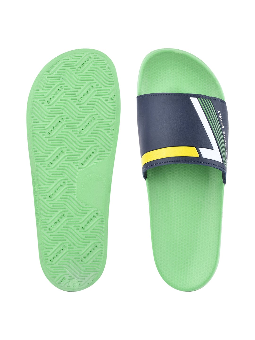 SL-432 Green Men's Slides