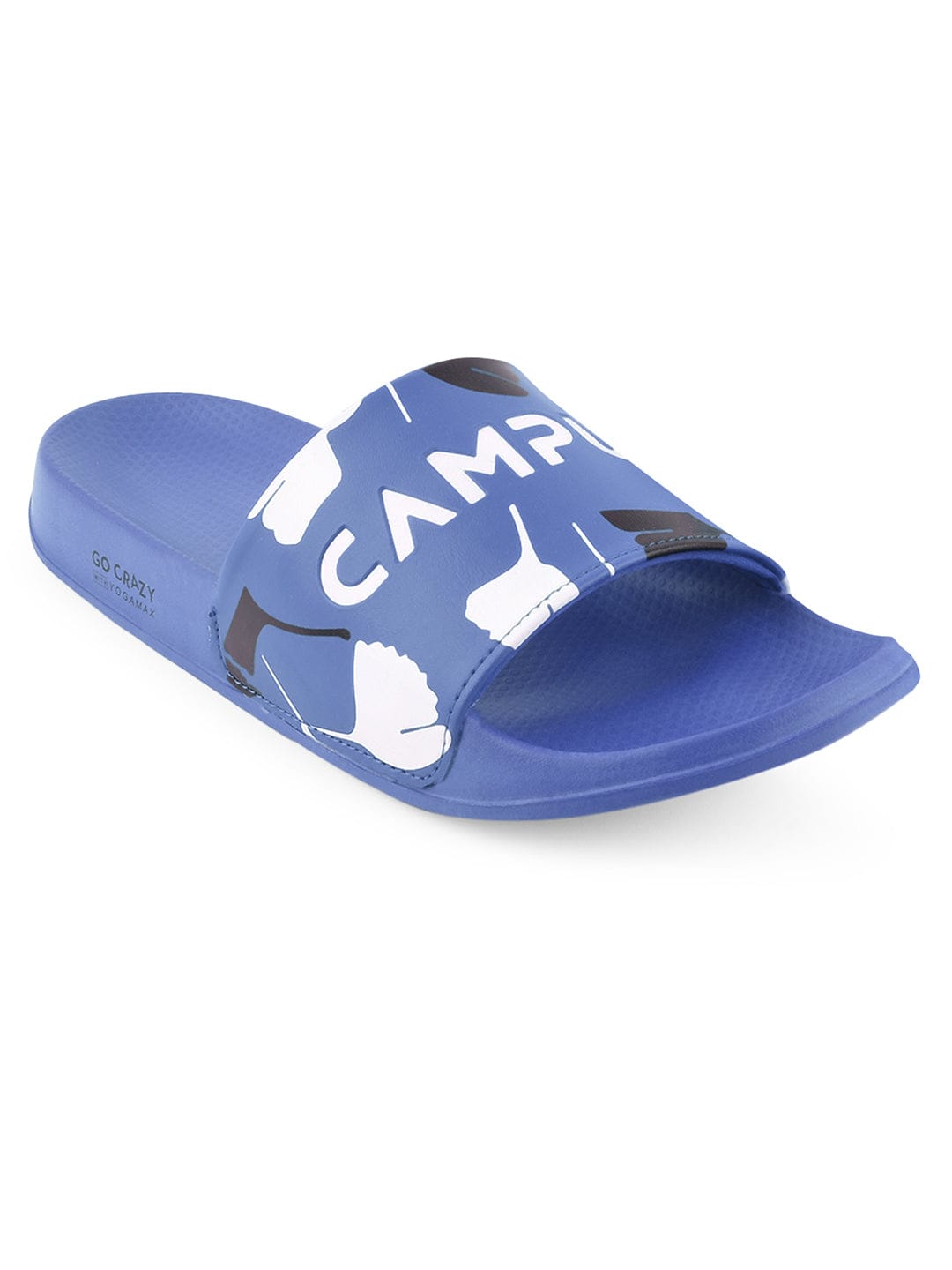 SL-433 Blue Men's Slides