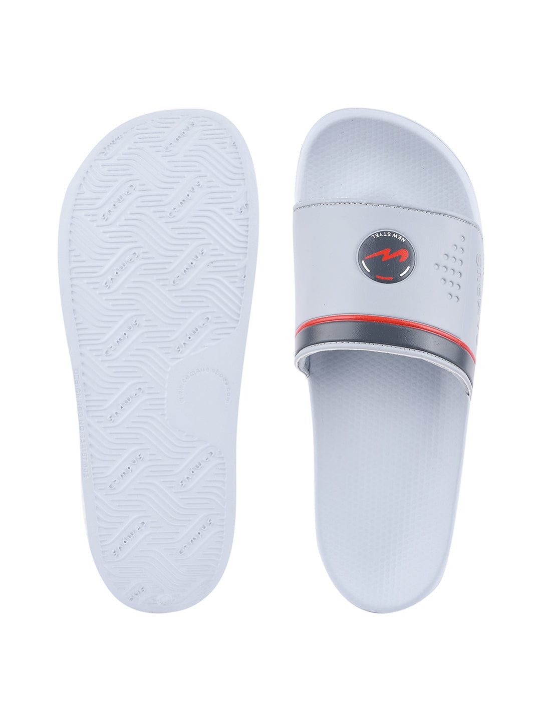 SL-431 Grey Men's Slides