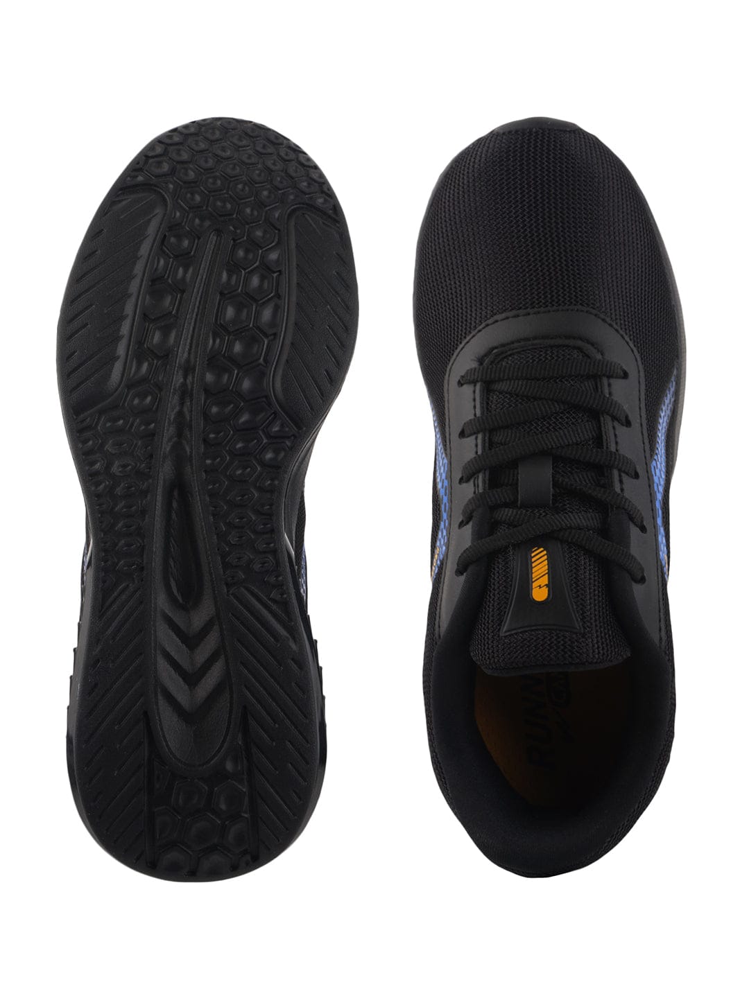 HOTLINE Black Men's Running Shoes