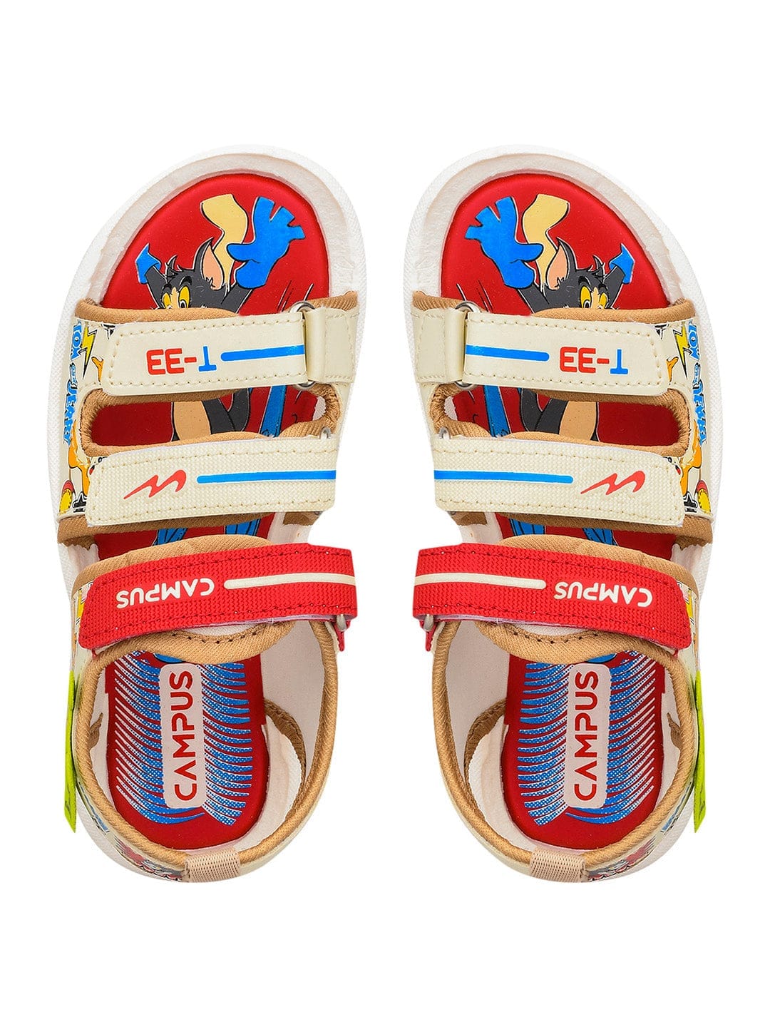 SL-523 Off White Kid's Sandals