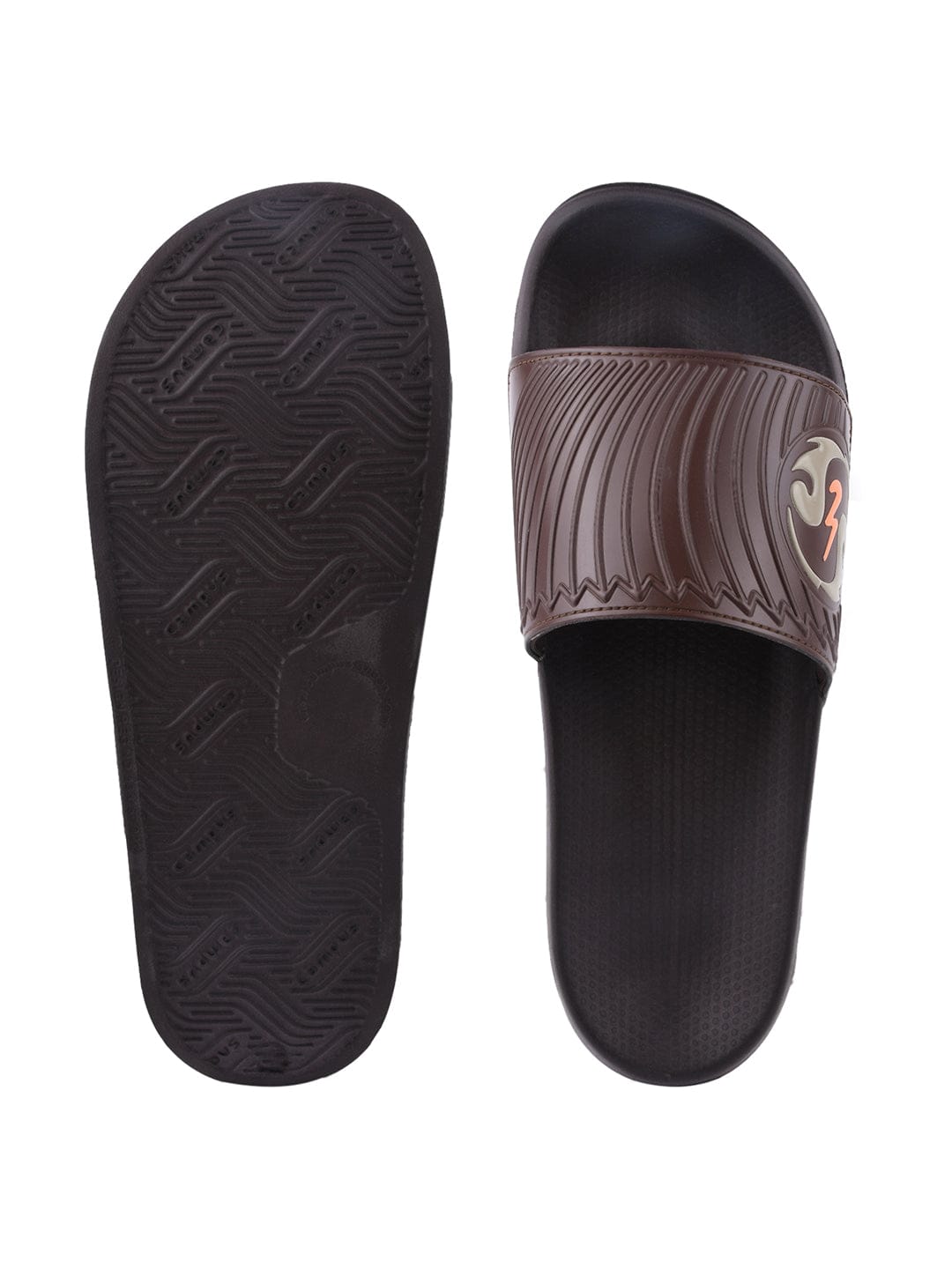 SL-430 Brown Men's Slides