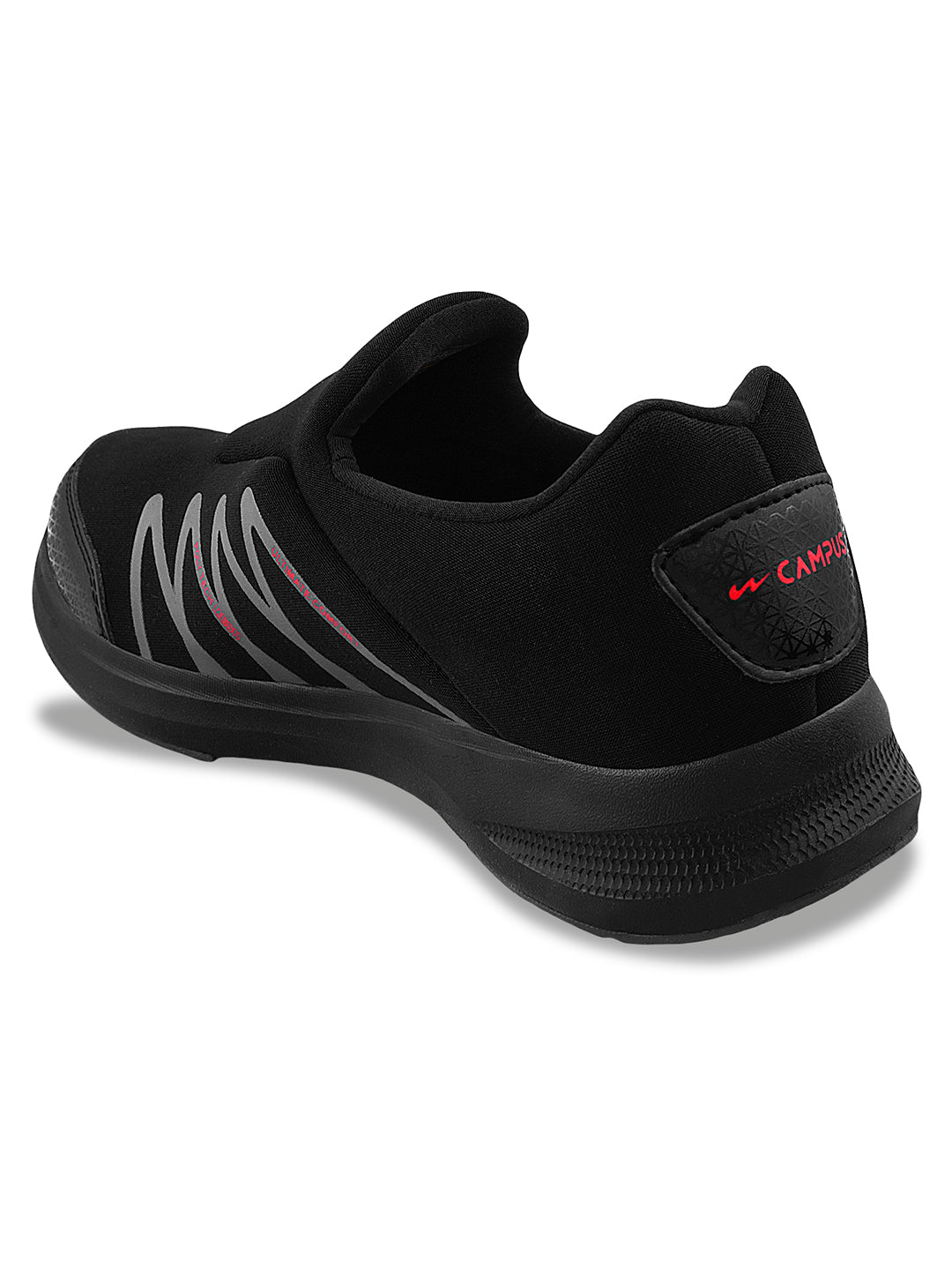 THUNDER PRO Black Men's Walking Shoes