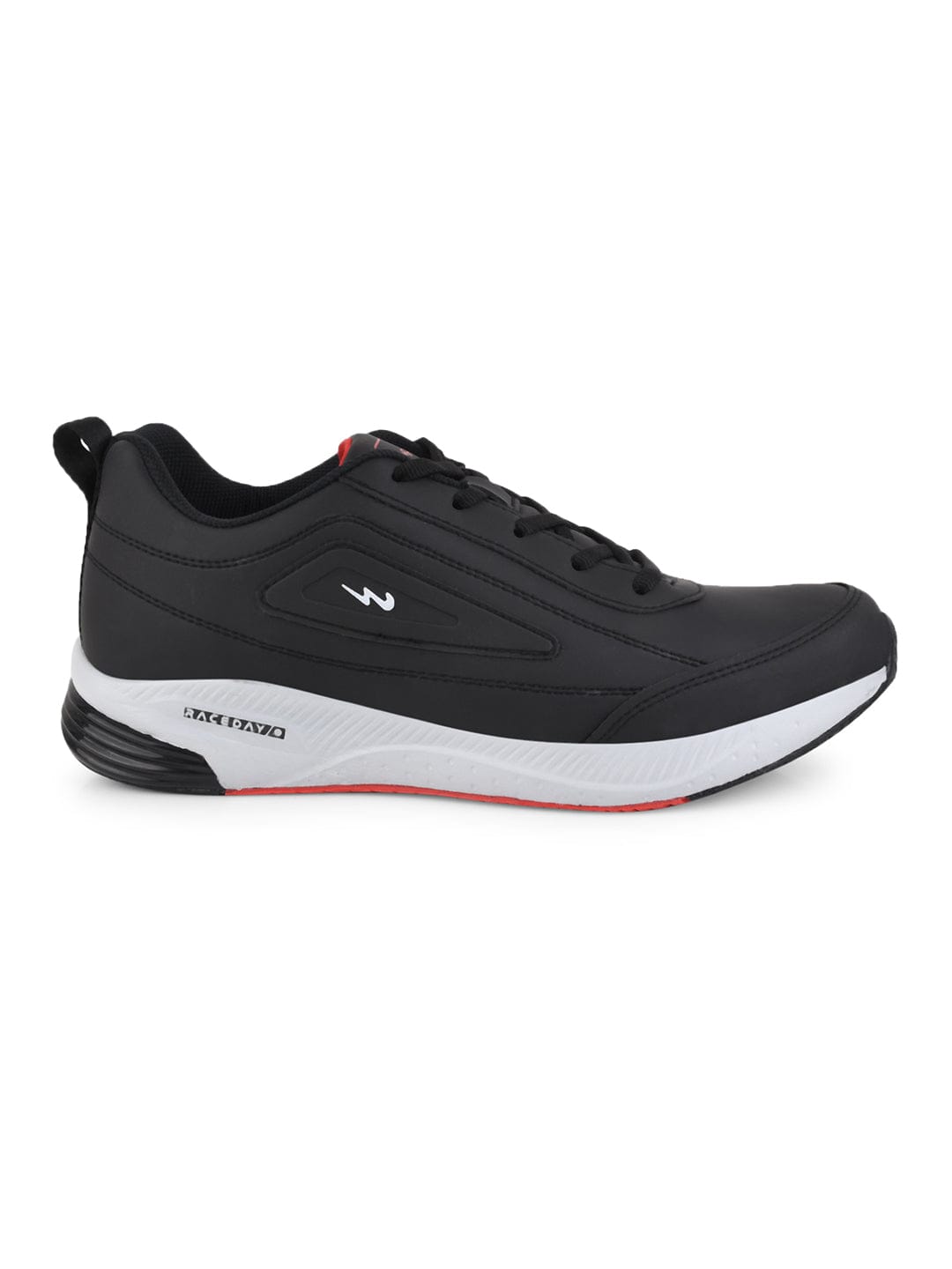 DUSK Black Men's Running Shoes