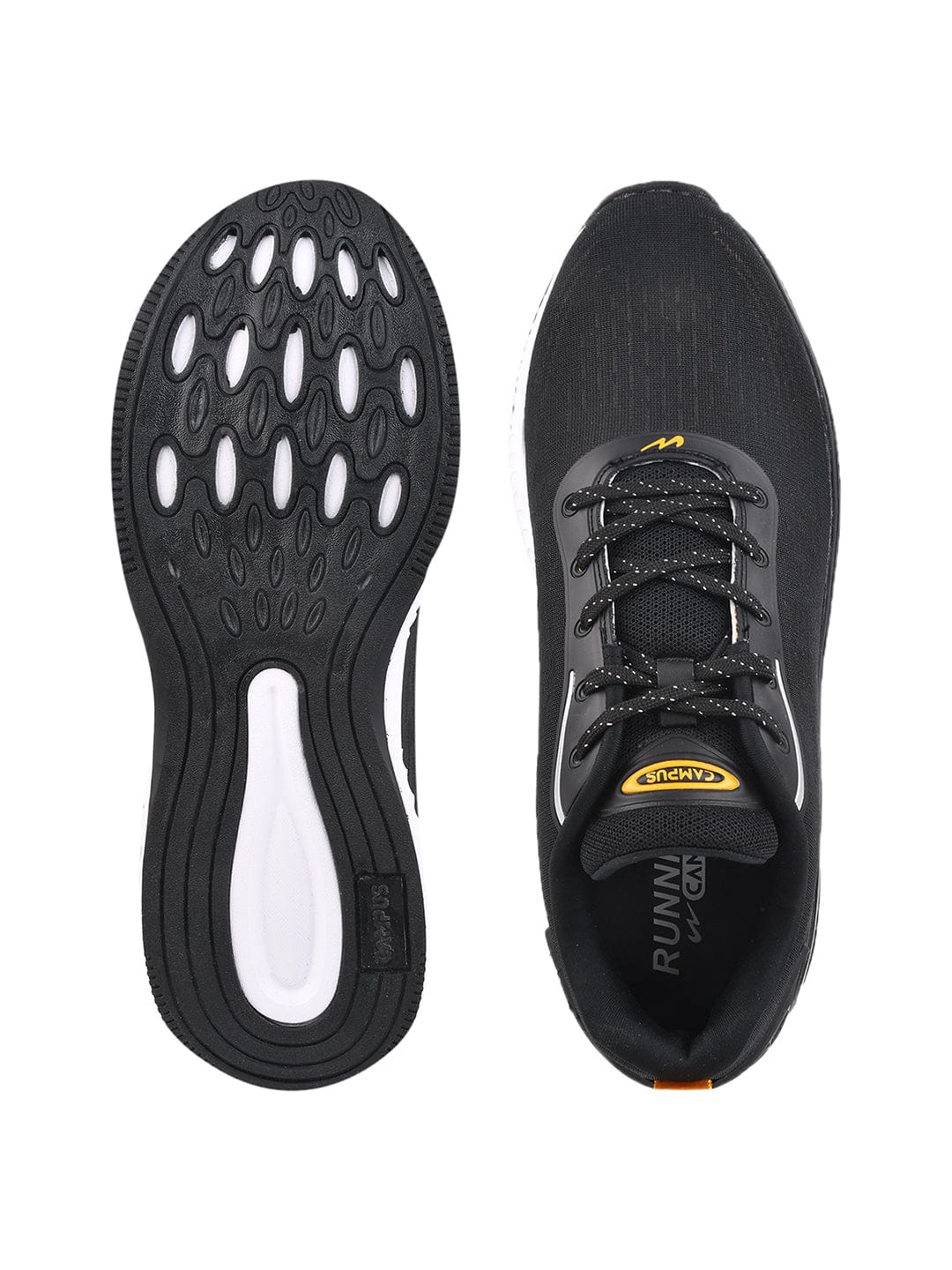 FIREFLY Black Men's Running Shoes