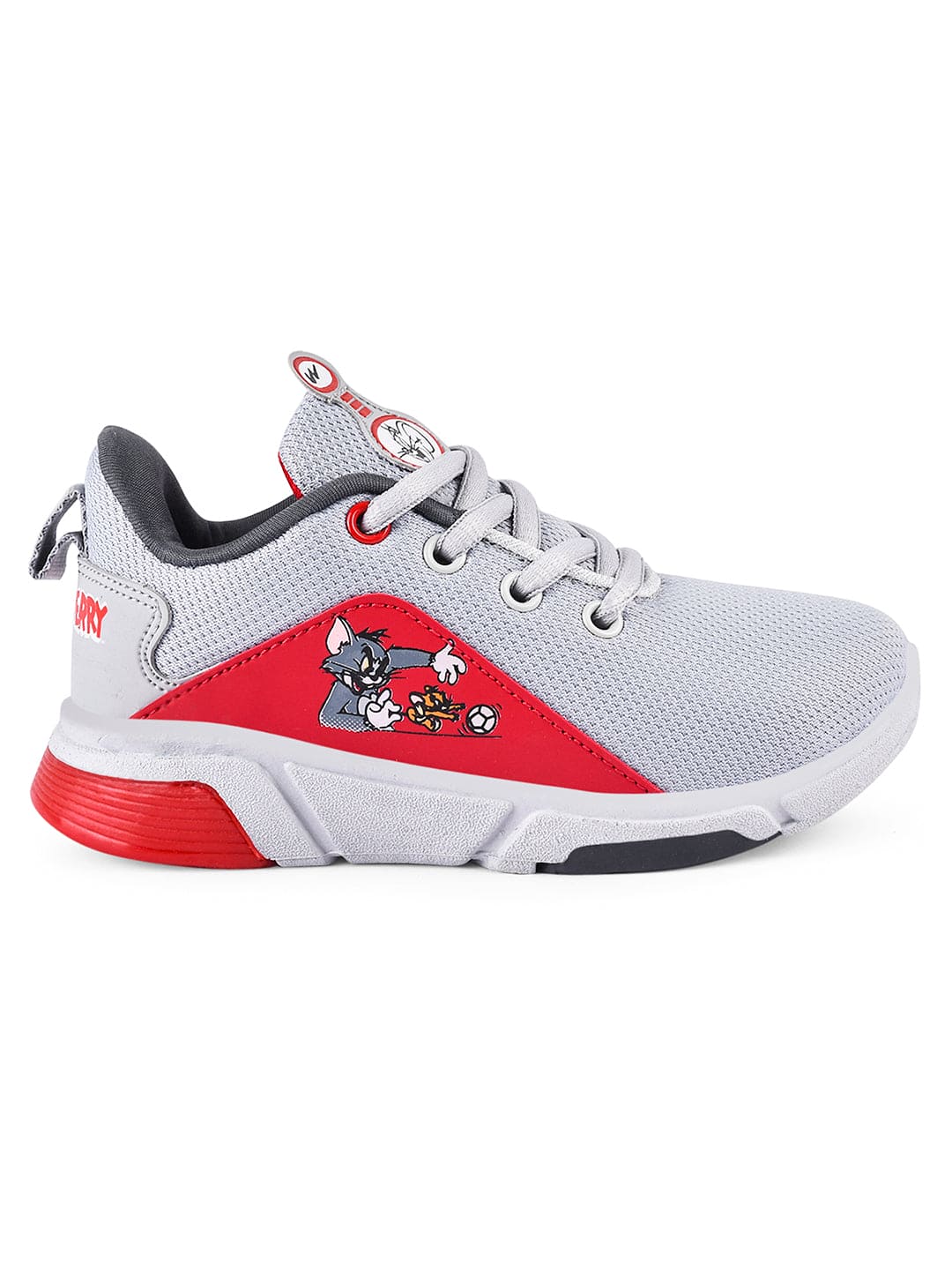 SRM-10 Grey Kid's Sports Shoes