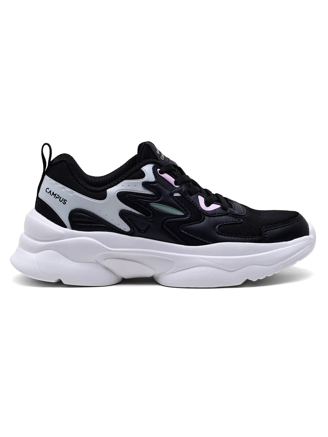 TWIRL Black Women's Sneakers