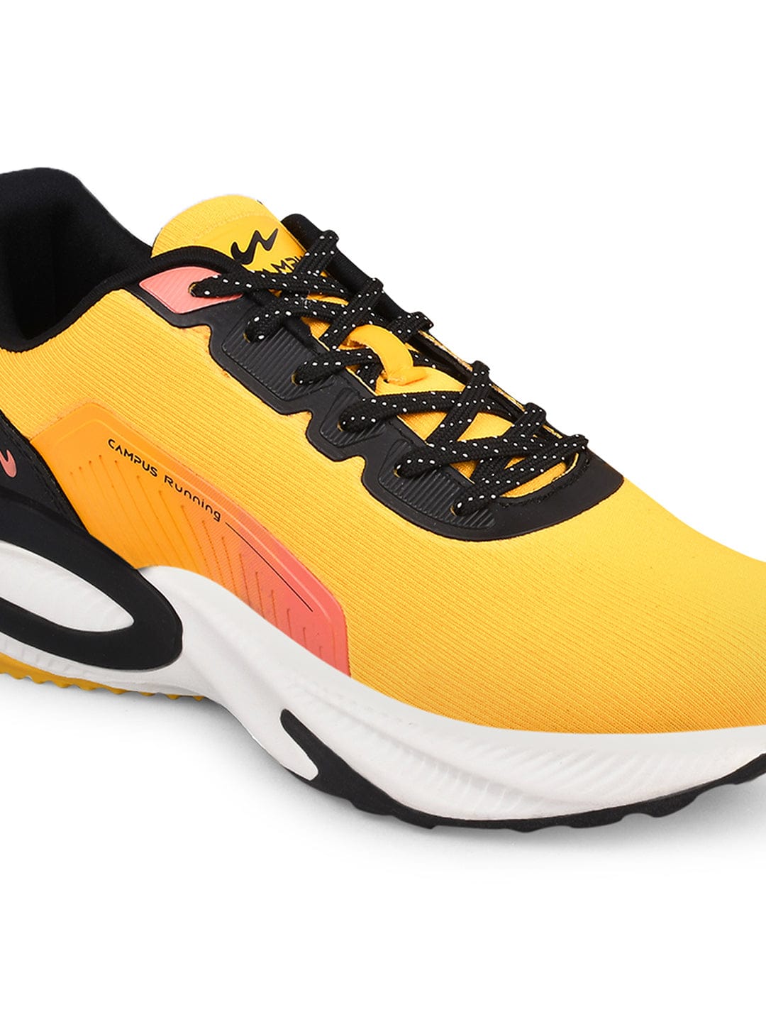 CAMP-HUSTUN Yellow Men's Running Shoes