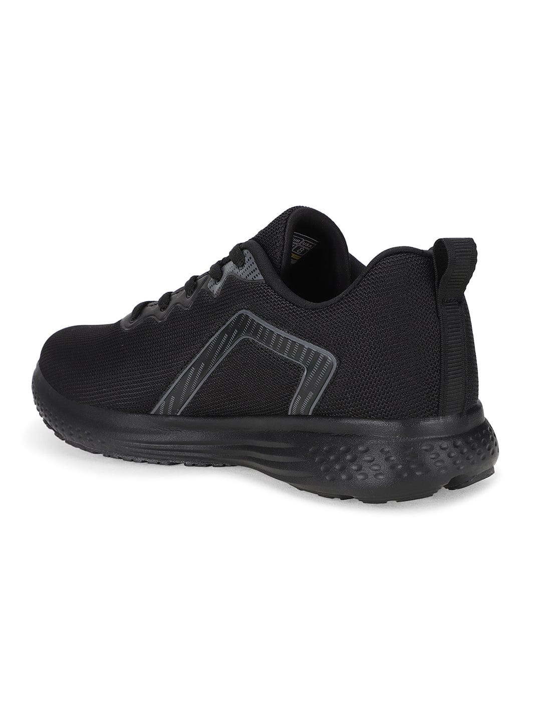 TOES Black Men's Sports Shoes