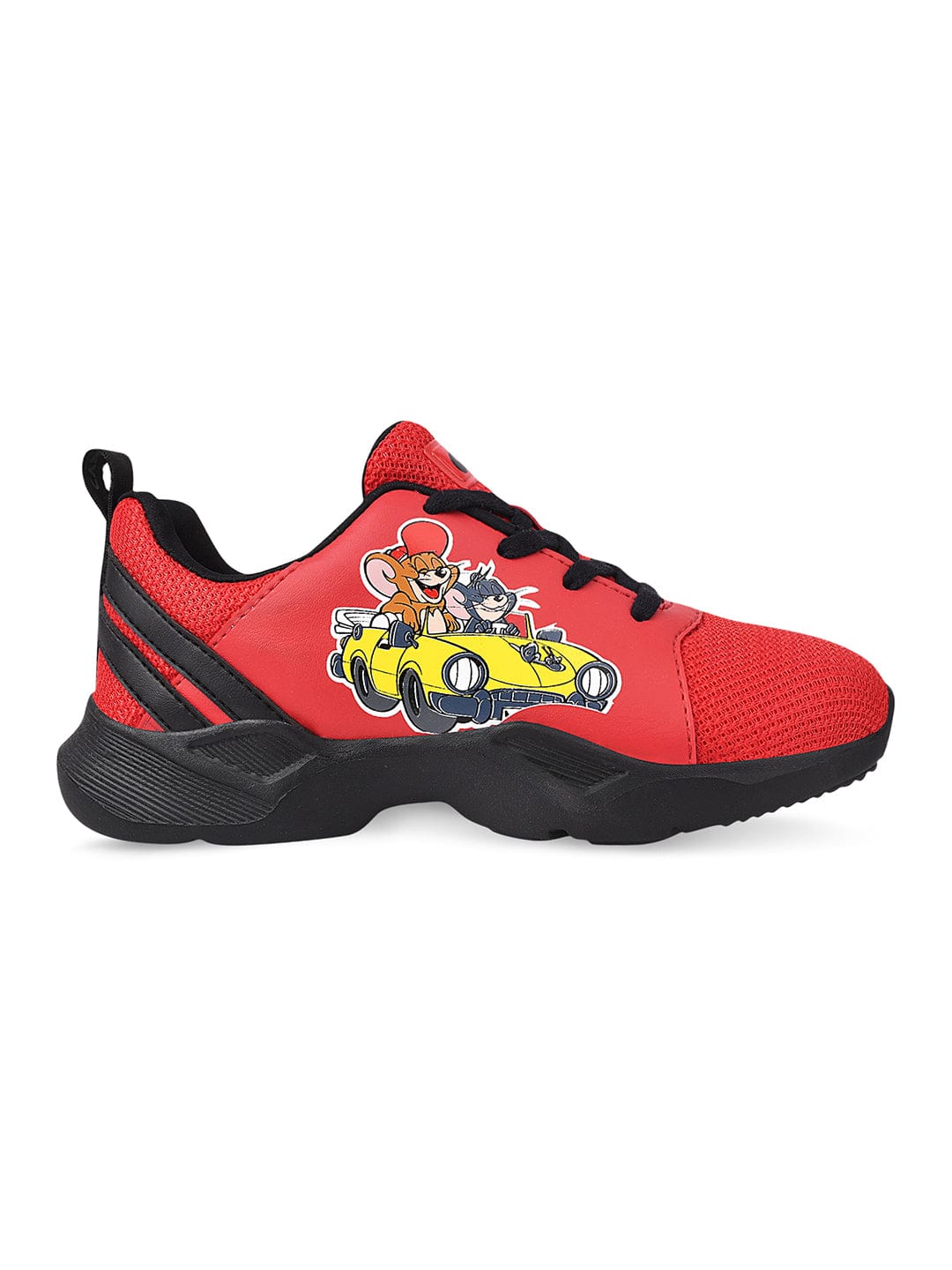 T&J-03 Red Kid's Running Shoes